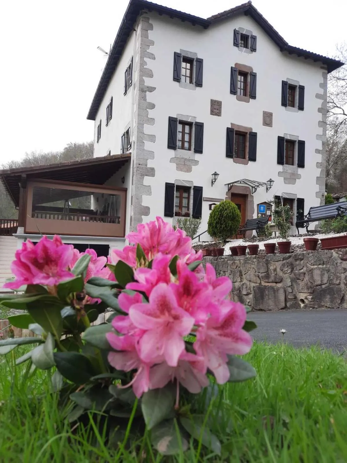 Property building in Hostal Rural Irigoienea