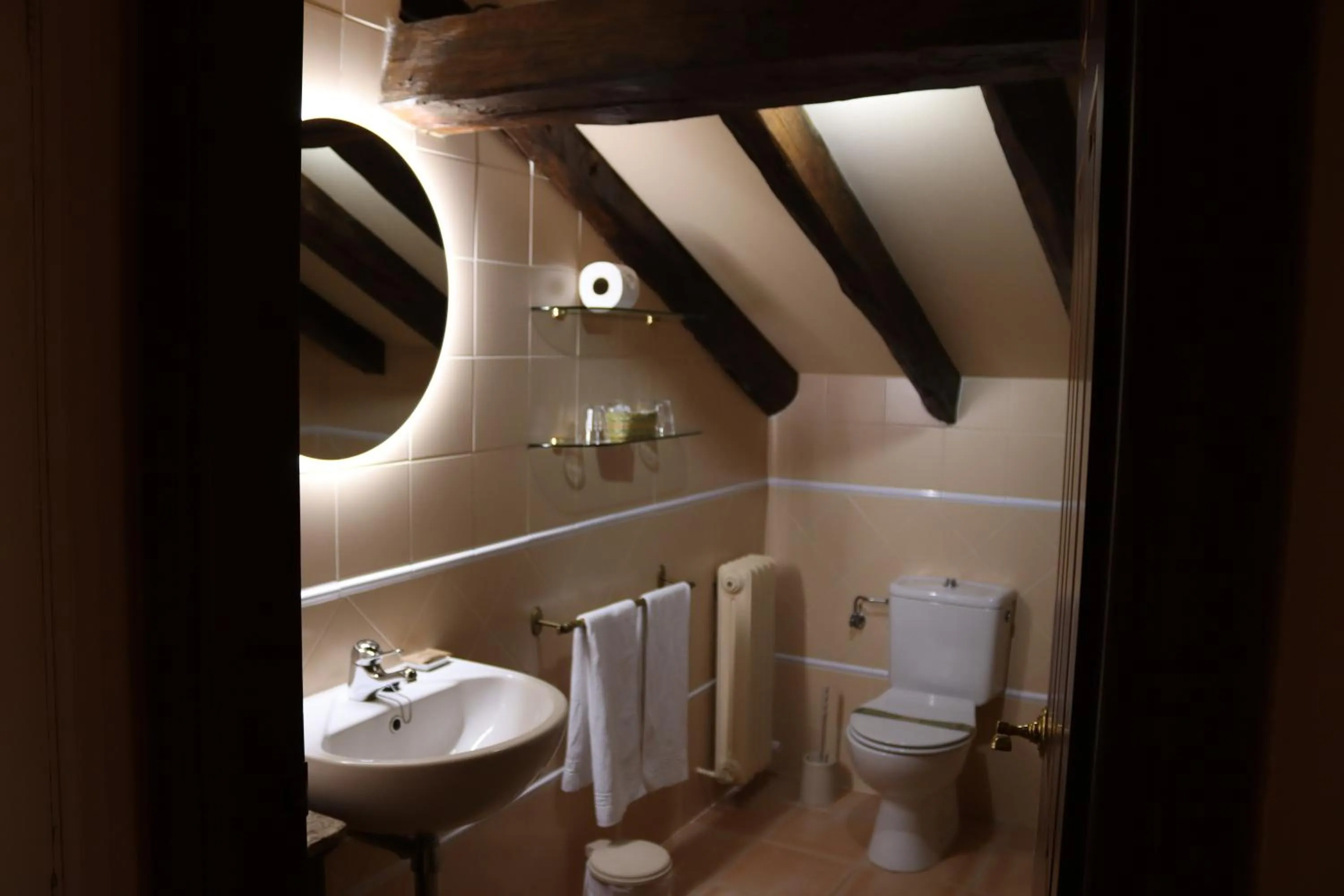 Shower in Hostal Rural Irigoienea