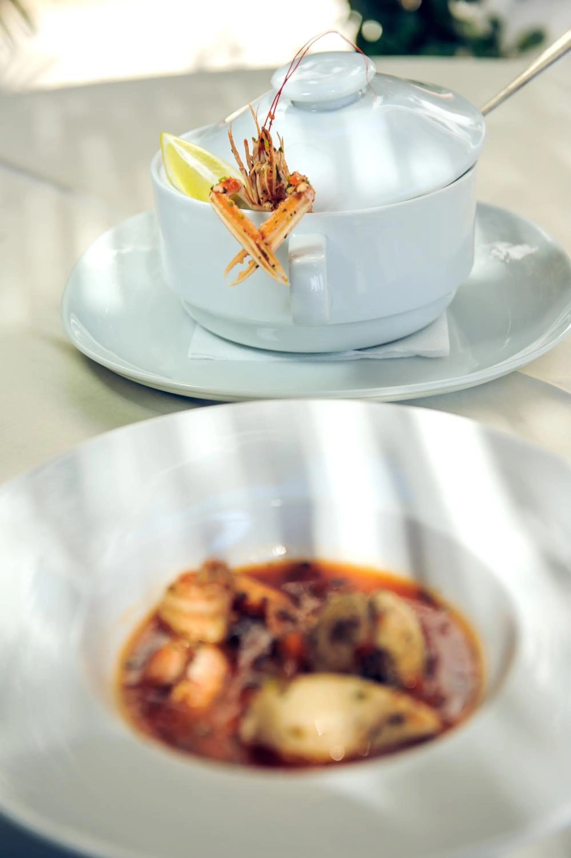 Food close-up in Hotel Azimut