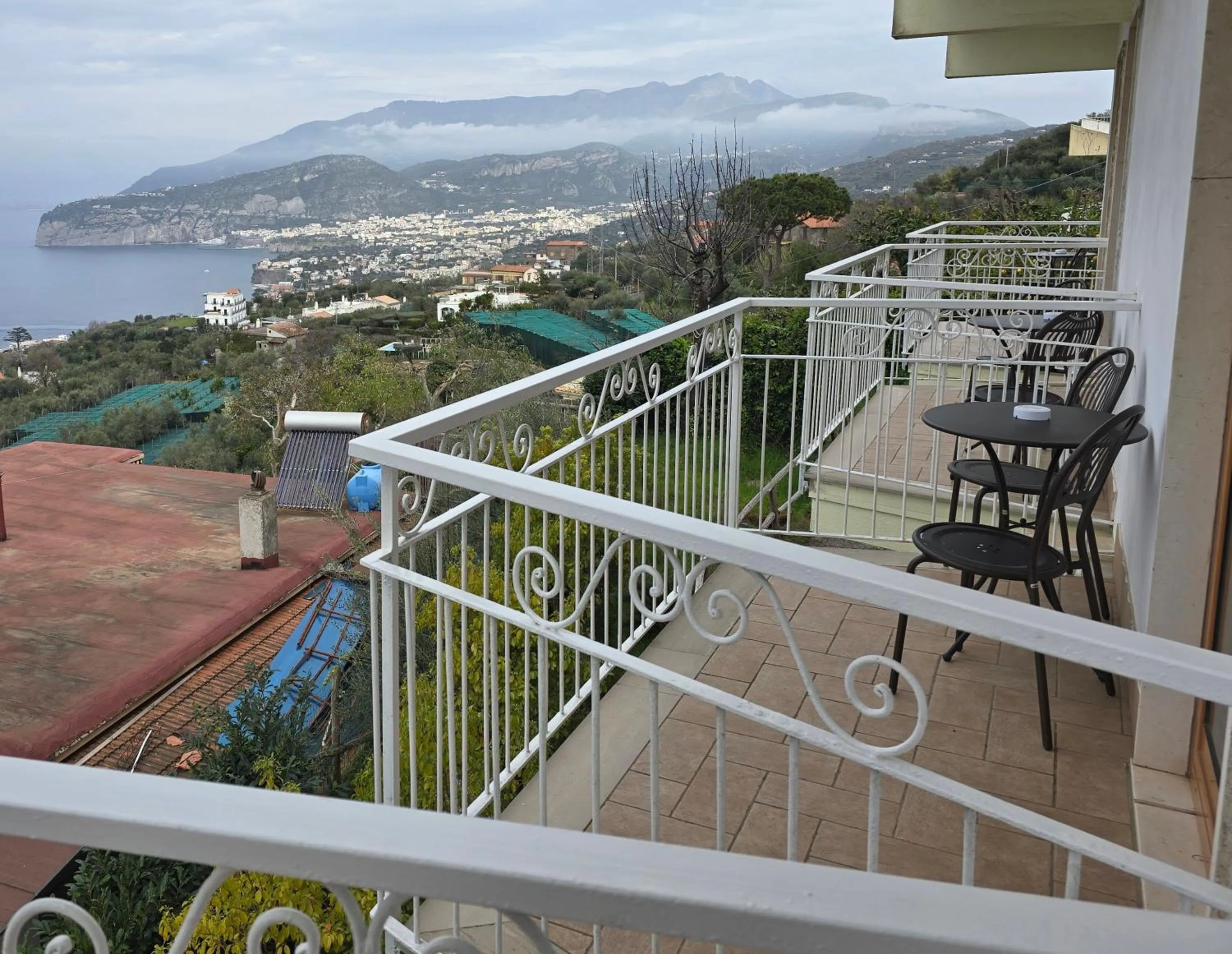Balcony/Terrace in Hotel Il Nido Sorrento