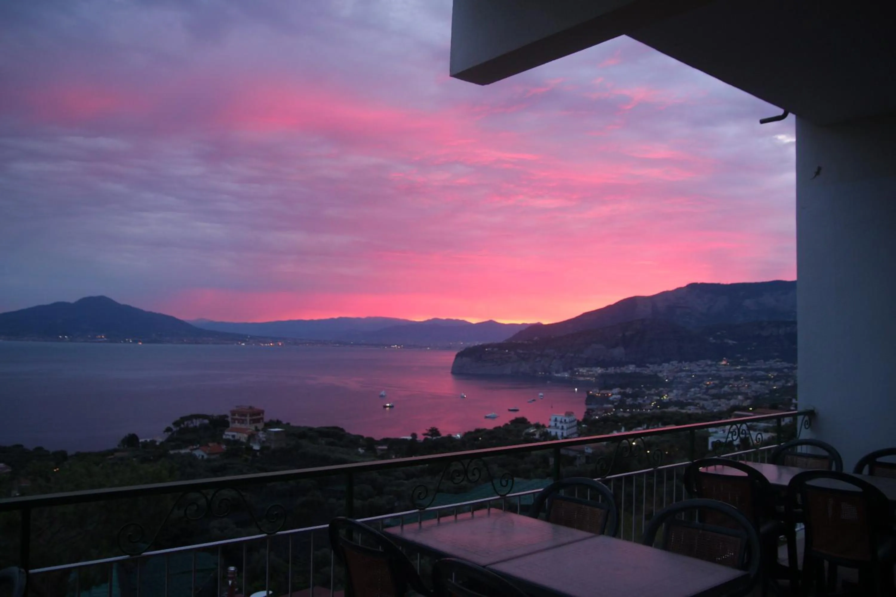 Sea view in Hotel Il Nido Sorrento