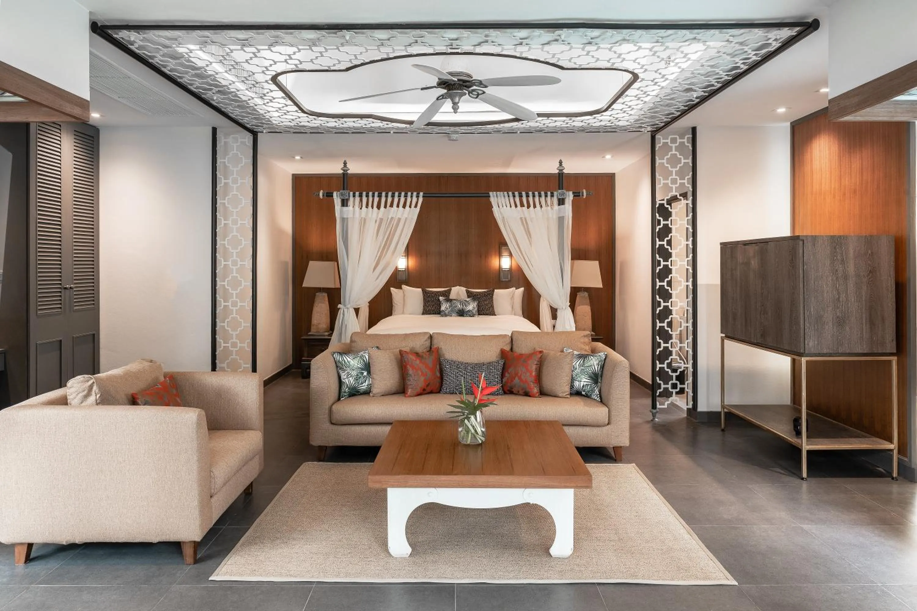 Bed in Dewa Phuket Resort & Villas, Nai Yang Beach