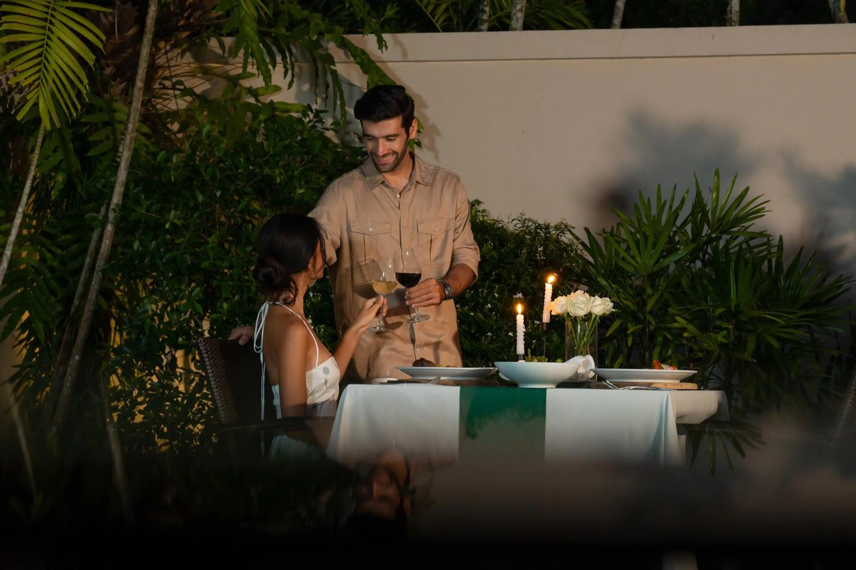 Dinner in Dewa Phuket Resort & Villas, Nai Yang Beach