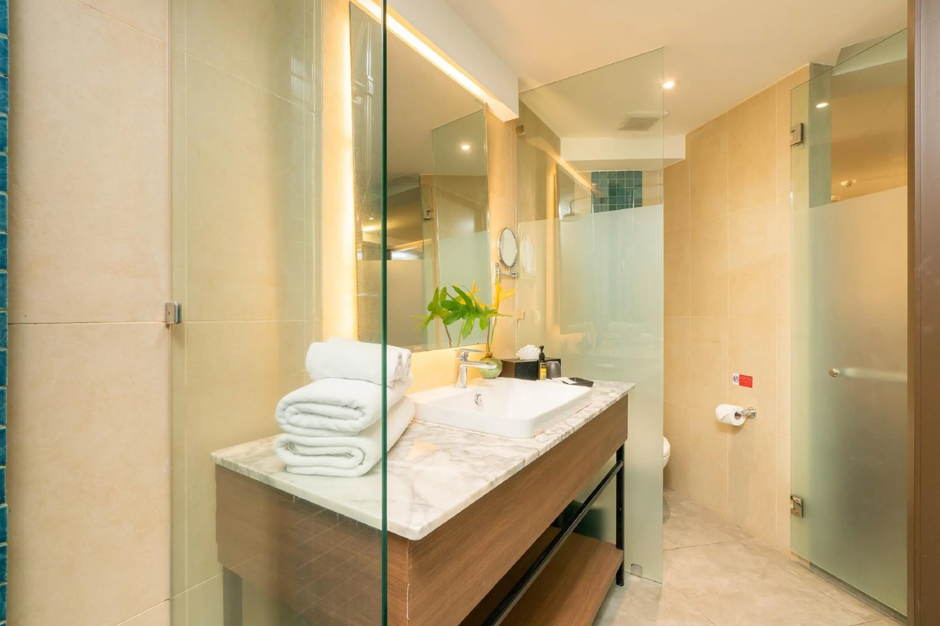 Bathroom in Dewa Phuket Resort & Villas, Nai Yang Beach