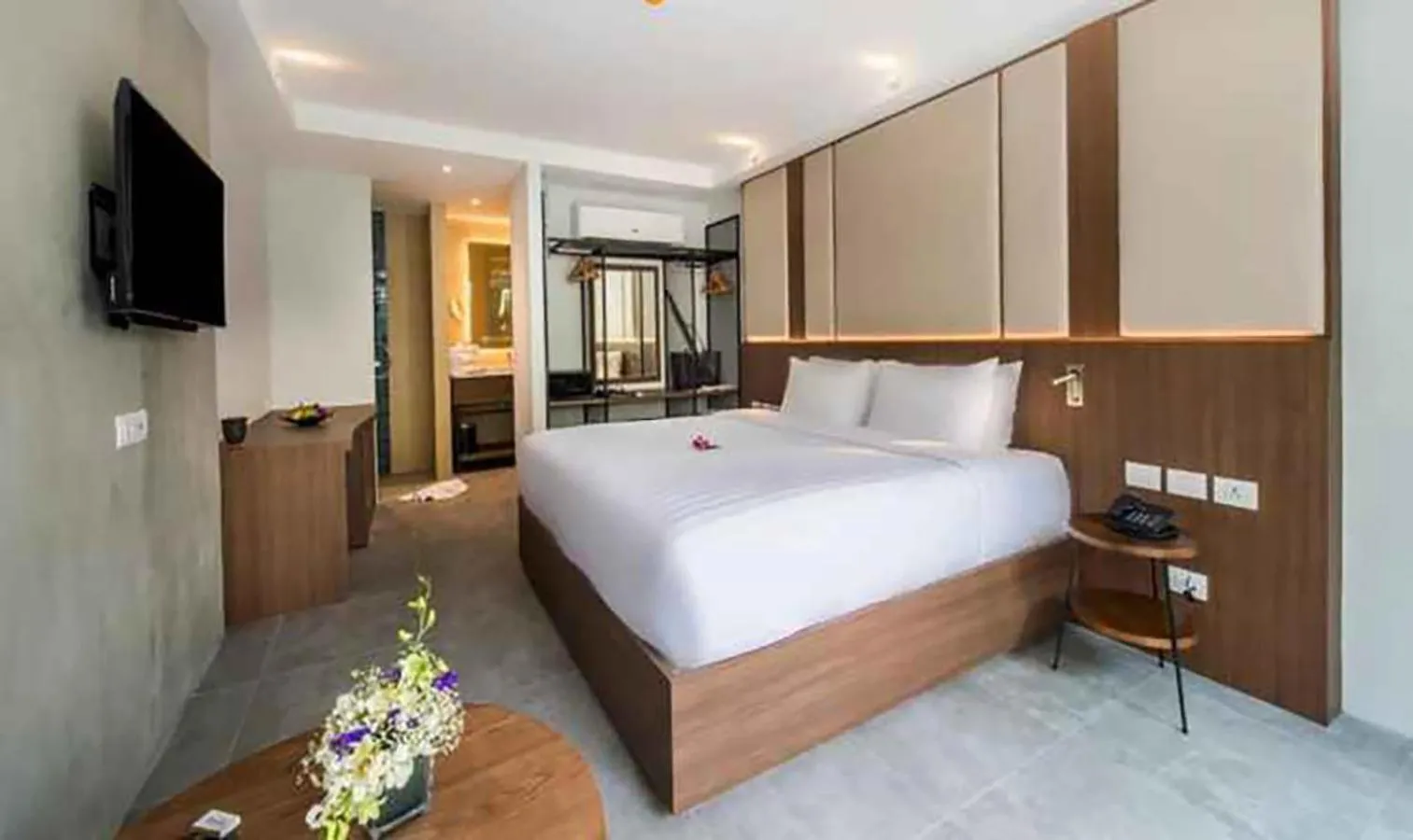 Bedroom, Bed in Dewa Phuket Resort & Villas, Nai Yang Beach