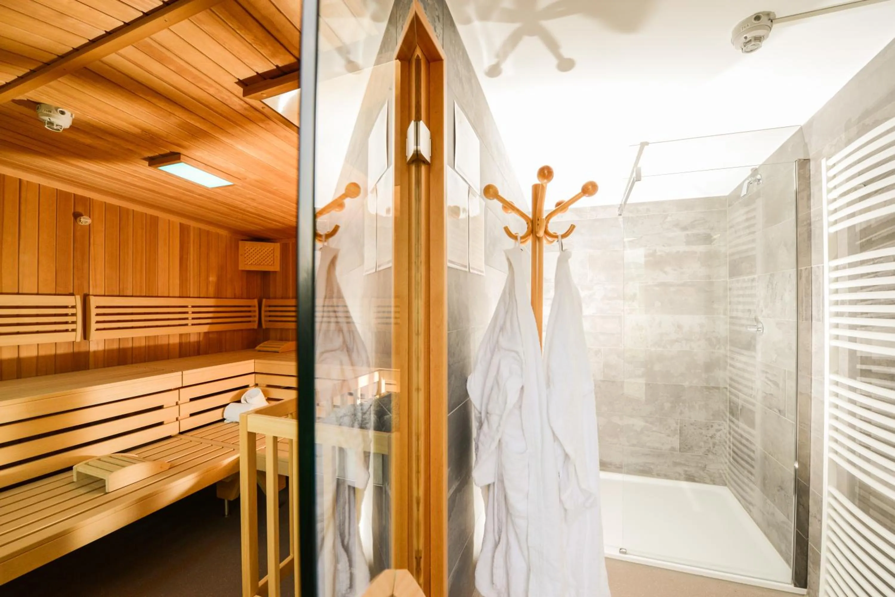 Sauna in Hartweger's Hotel