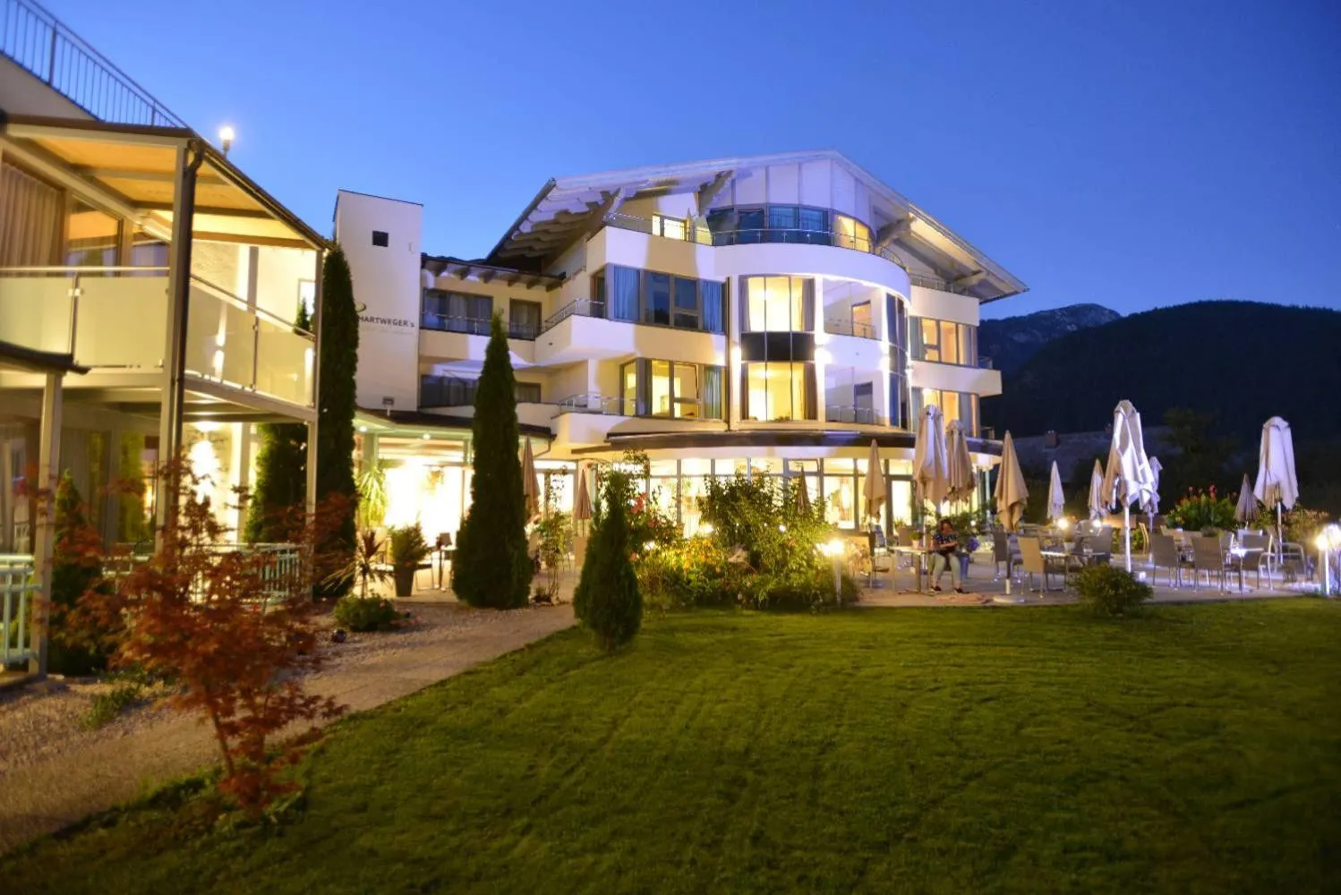 Property building in Hartweger's Hotel