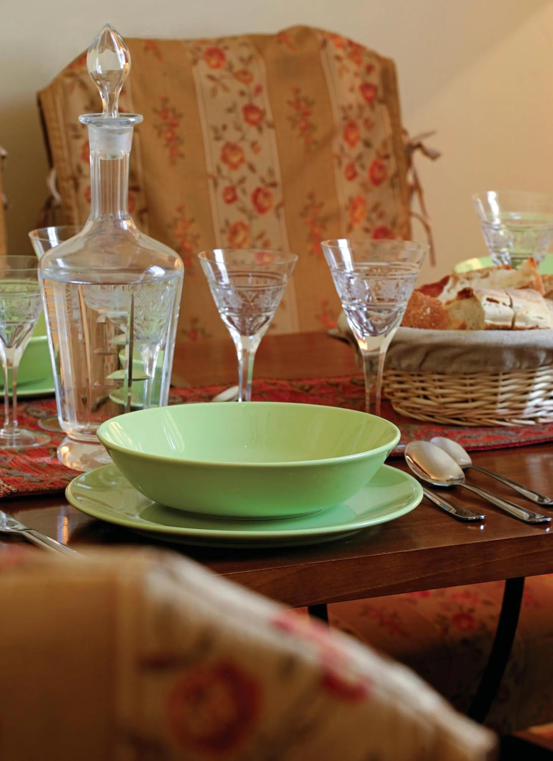 Dining area in B&B Luna Caprese