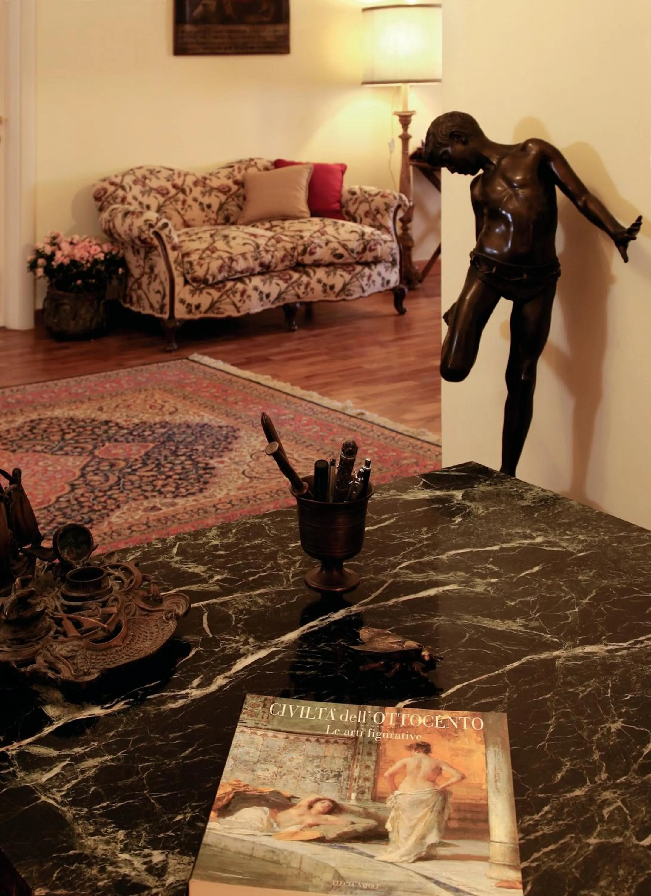 Lobby or reception in B&B Luna Caprese