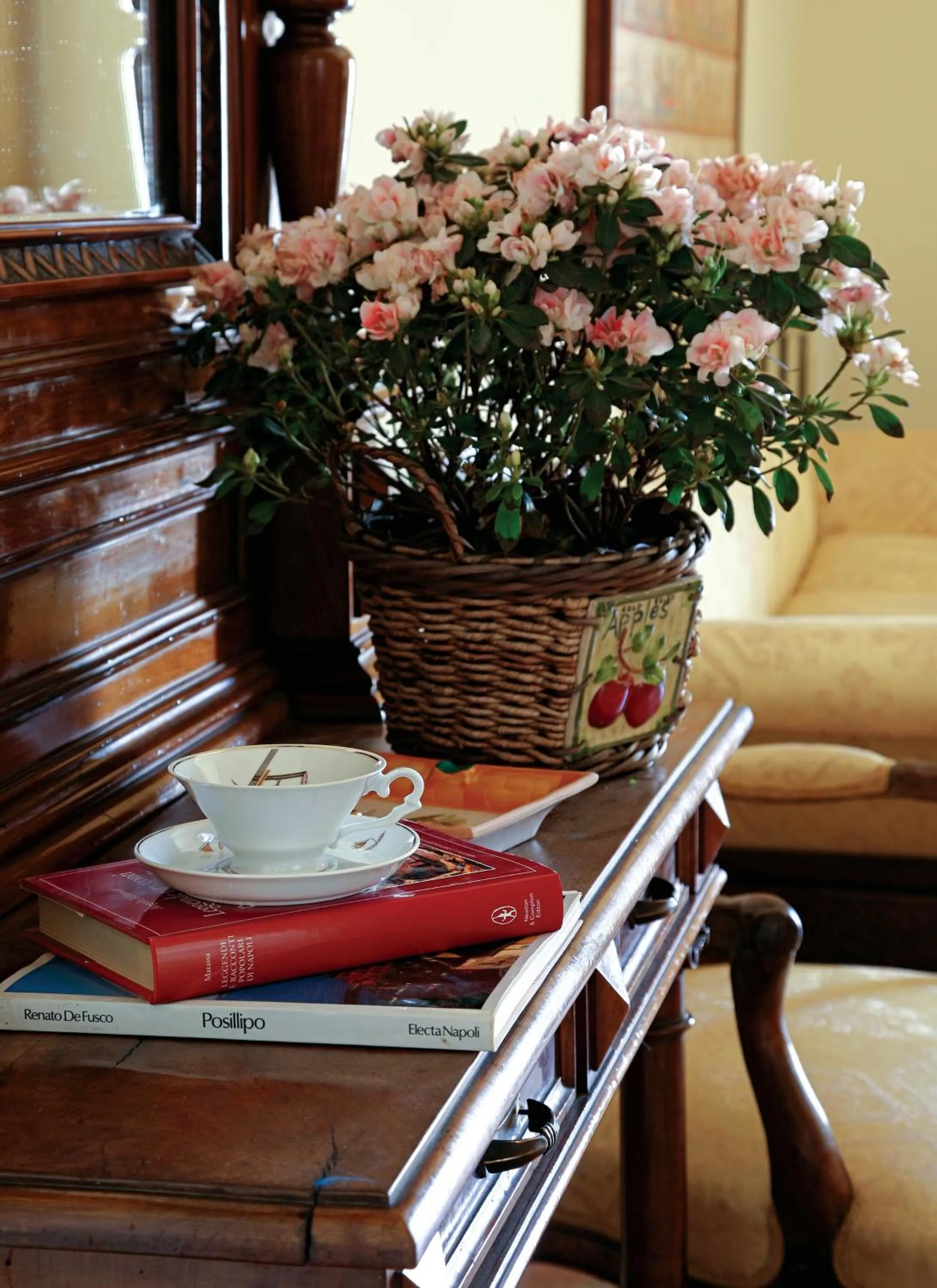 Decorative detail in B&B Luna Caprese