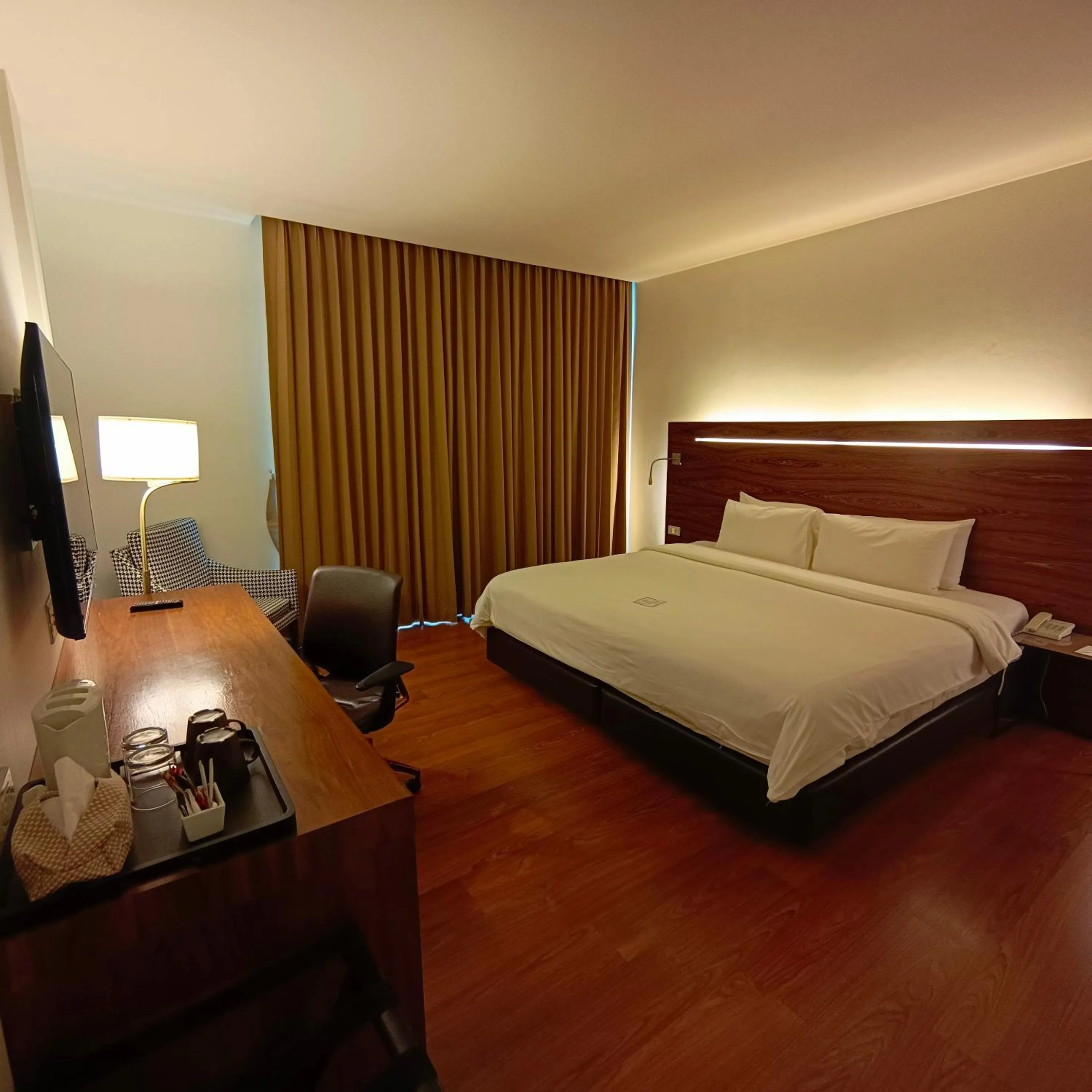 Bed in Sacha's Hotel Uno