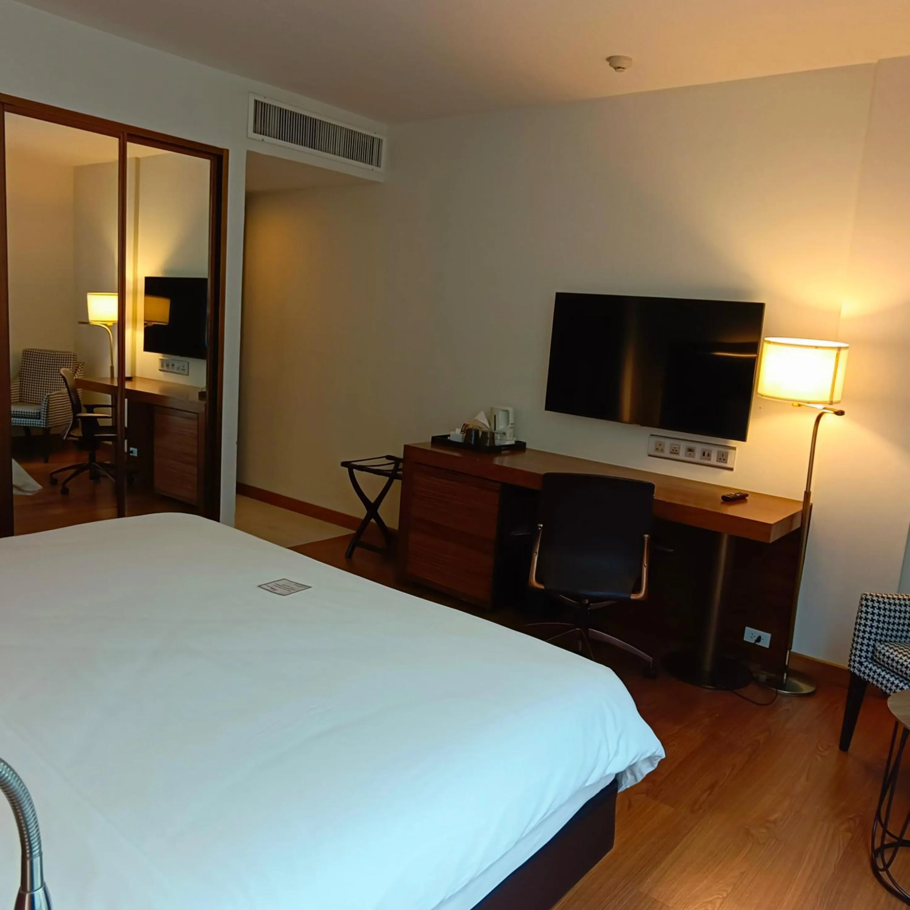 Bed in Sacha's Hotel Uno