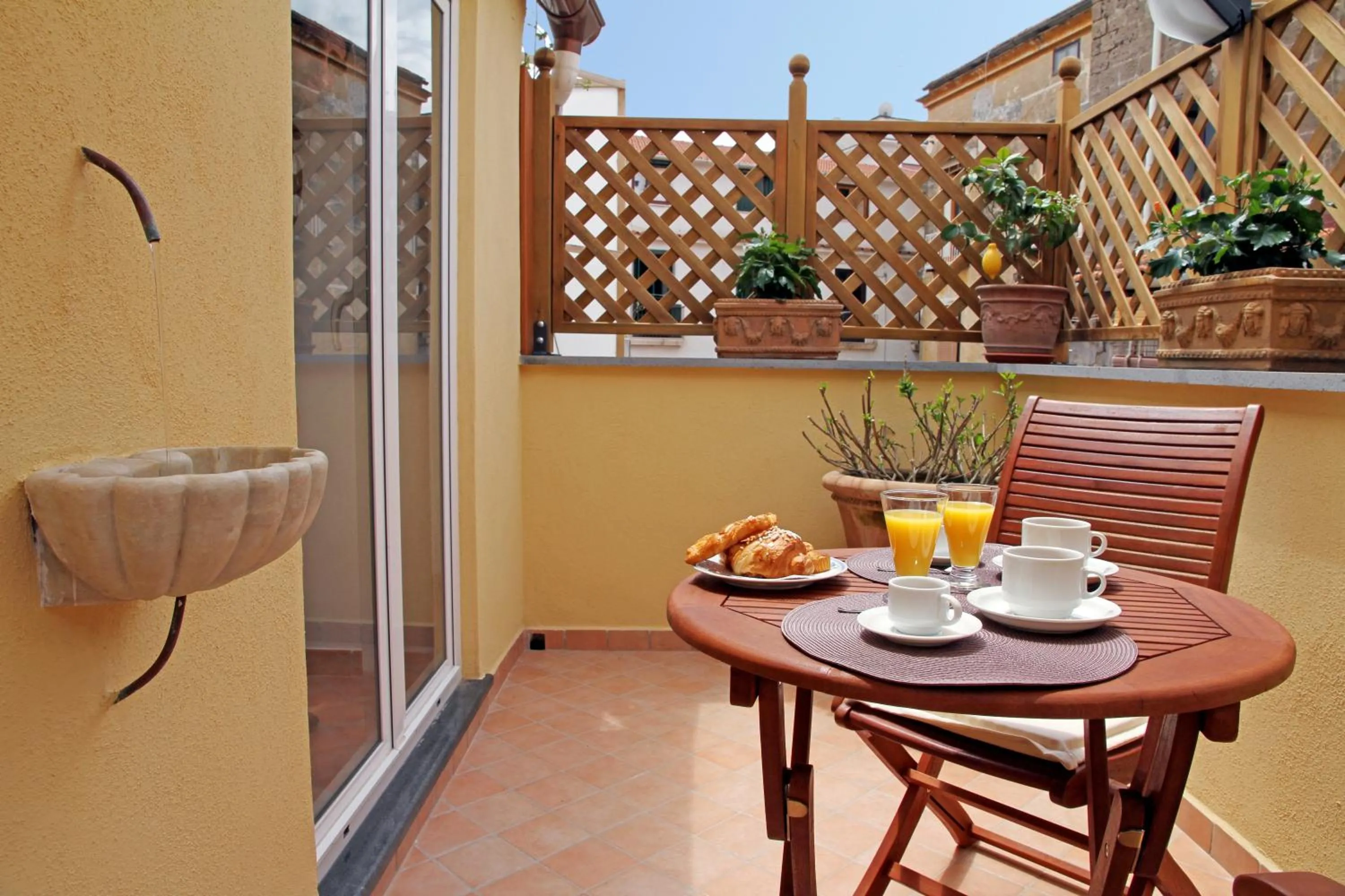 Balcony/Terrace in Magi House Relais