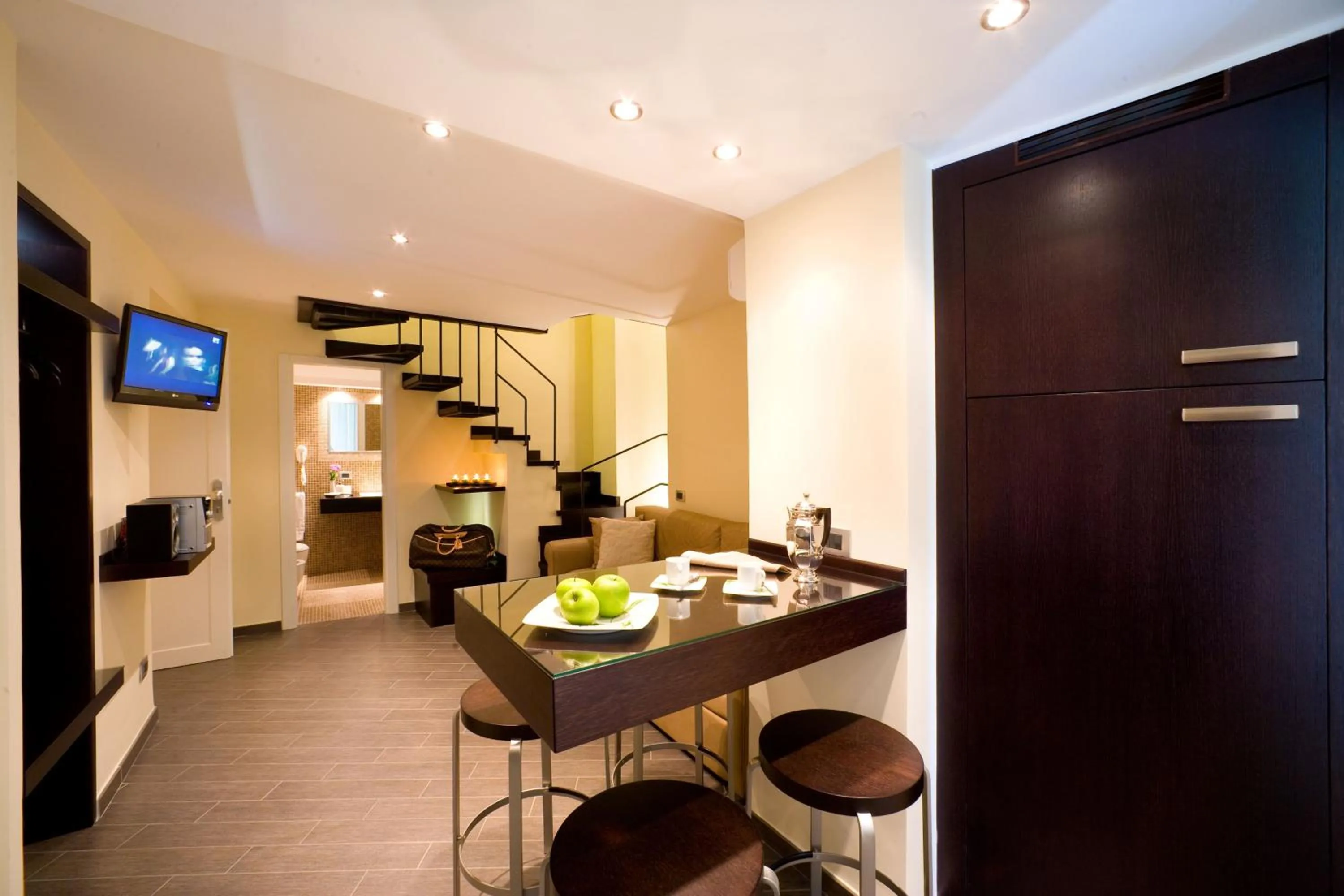 Kitchen or kitchenette in Magi House Relais