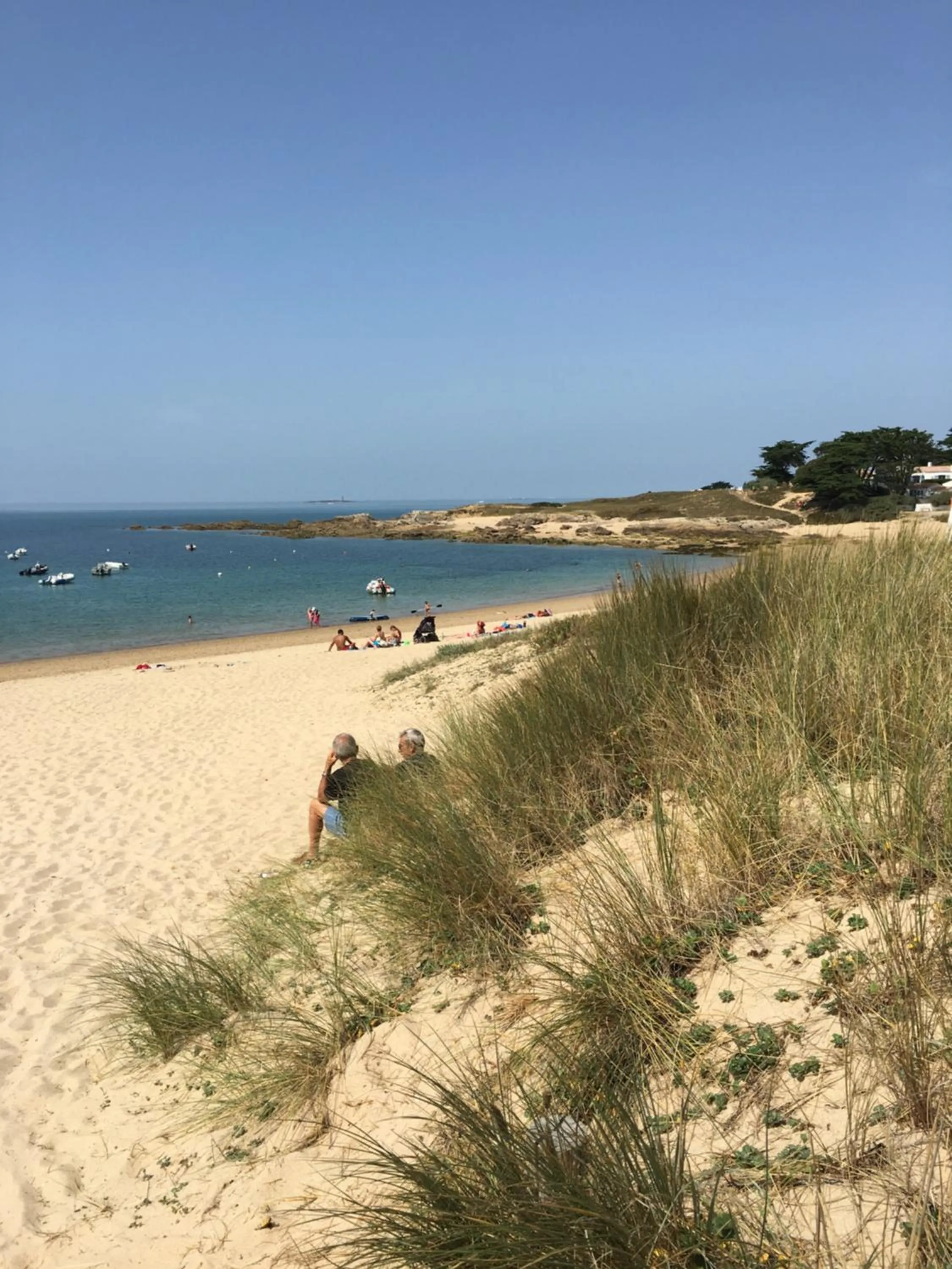 Beach in The Corner Noirmoutier