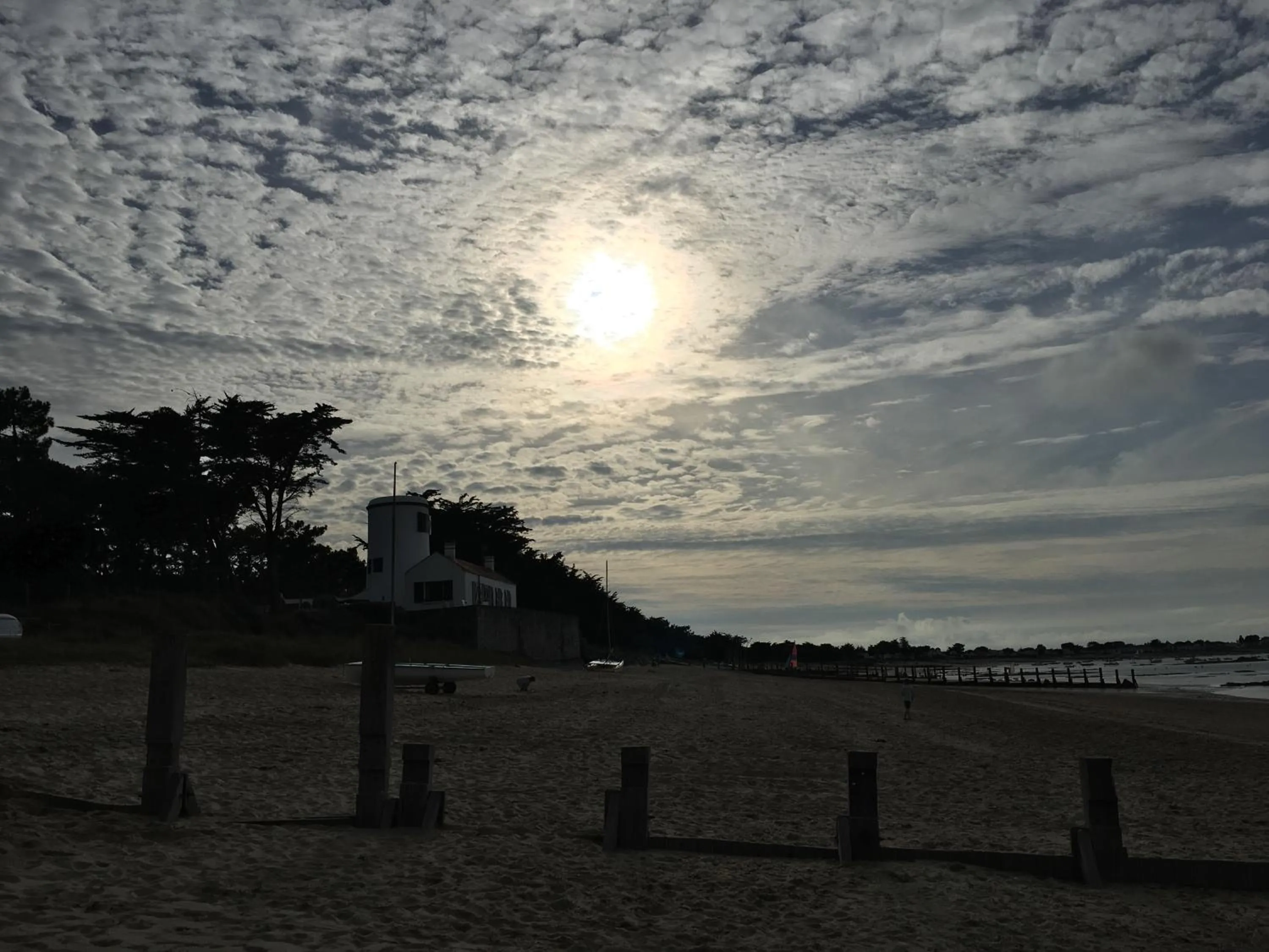 Beach in The Corner Noirmoutier