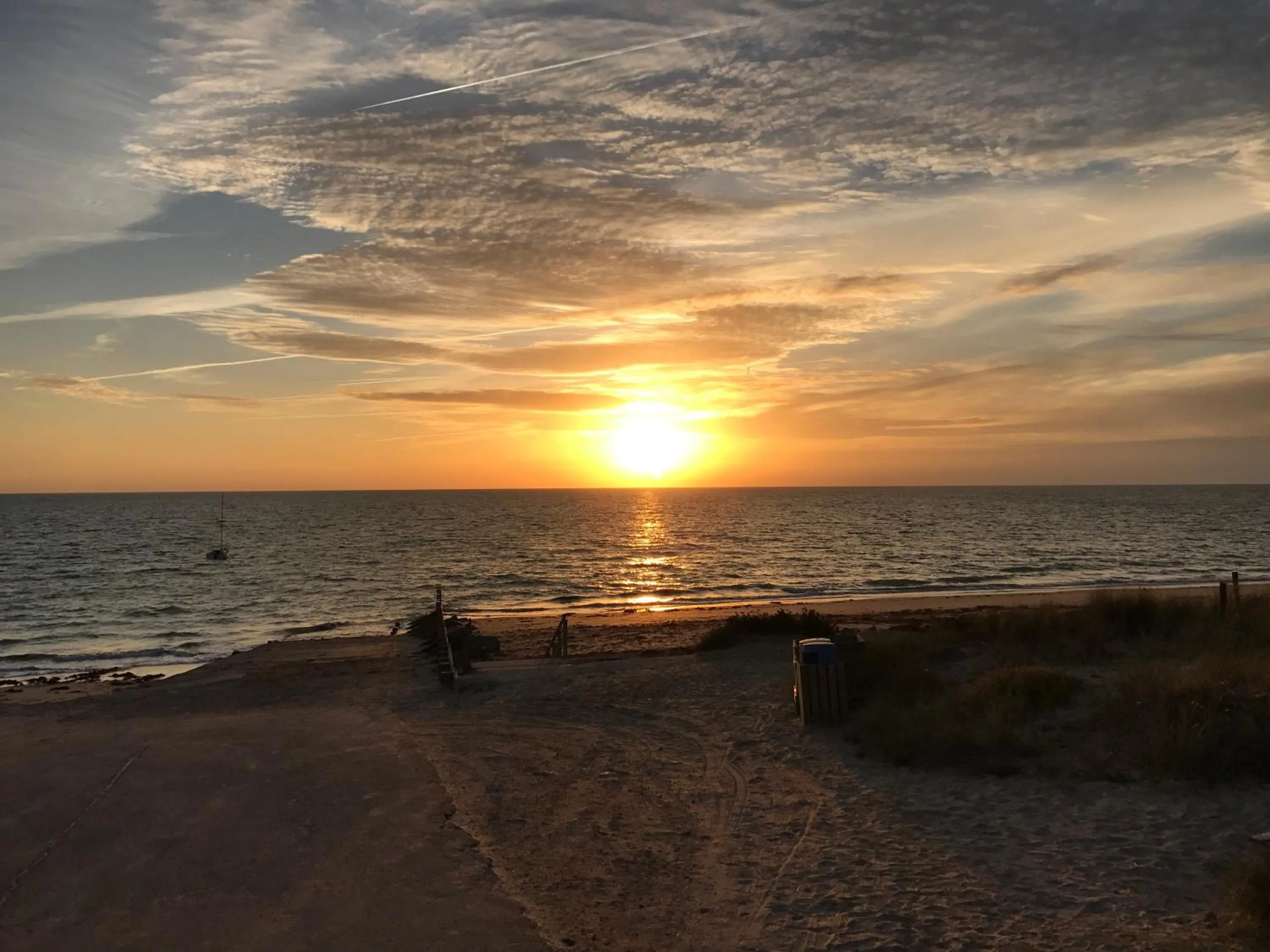 Beach in The Corner Noirmoutier