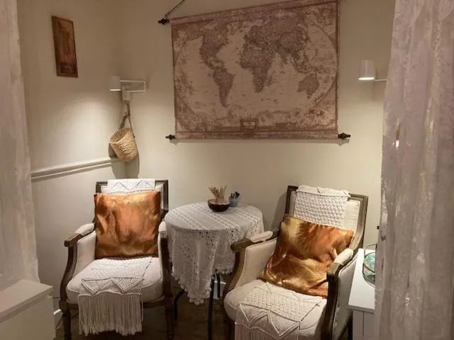 Seating area in The Corner Noirmoutier