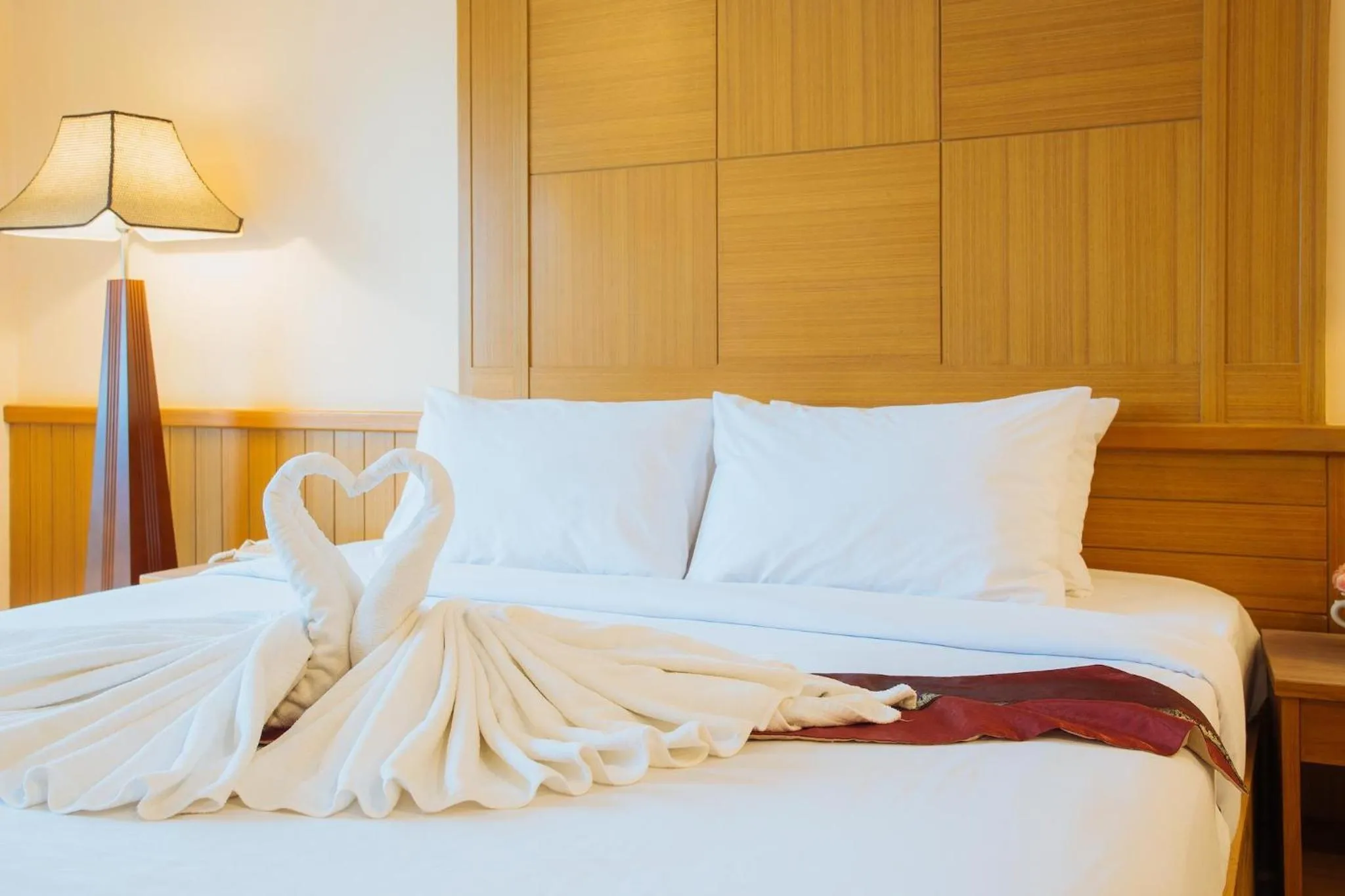 Bed in Metro Point Bangkok