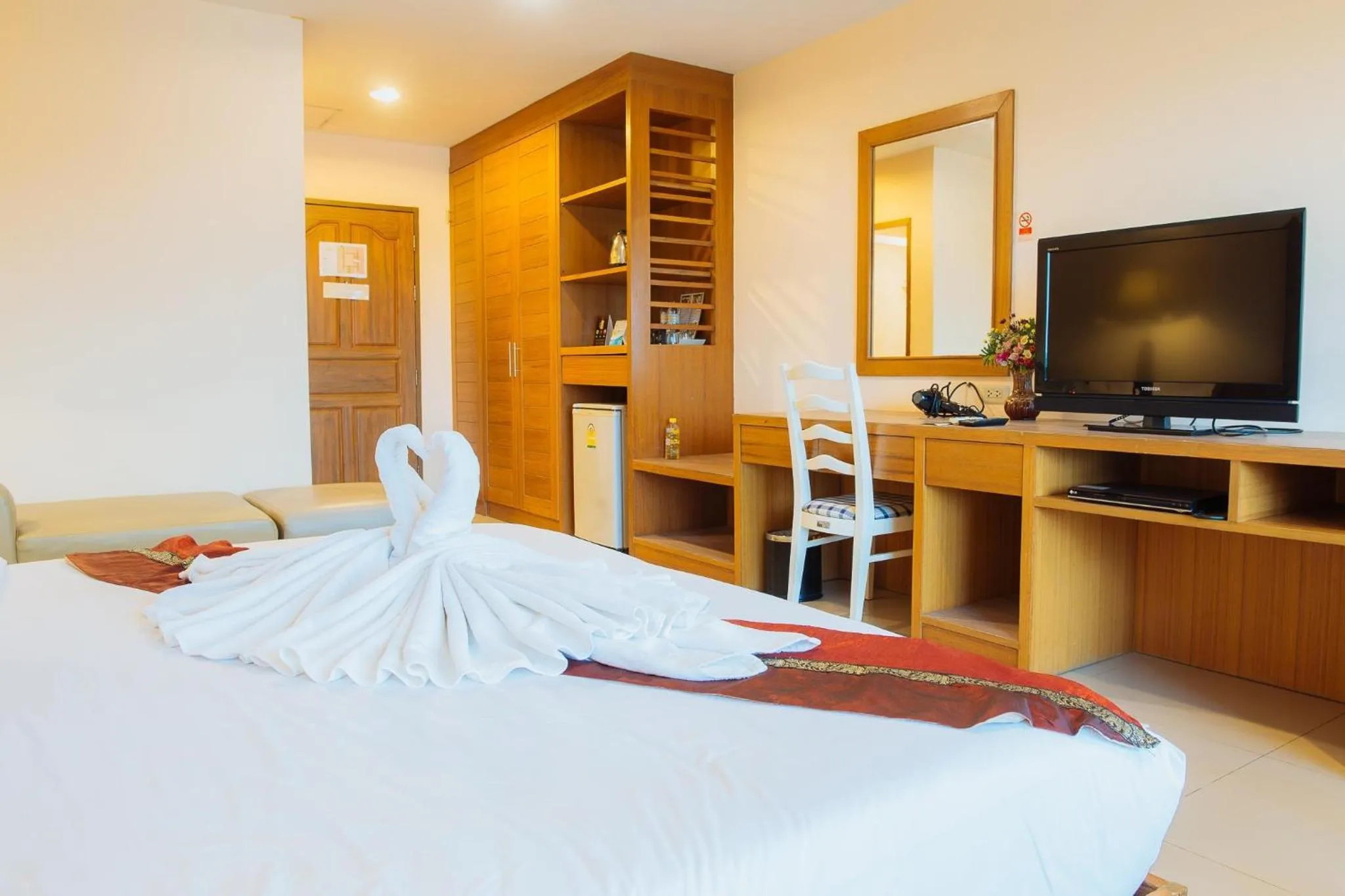 Bed in Metro Point Bangkok