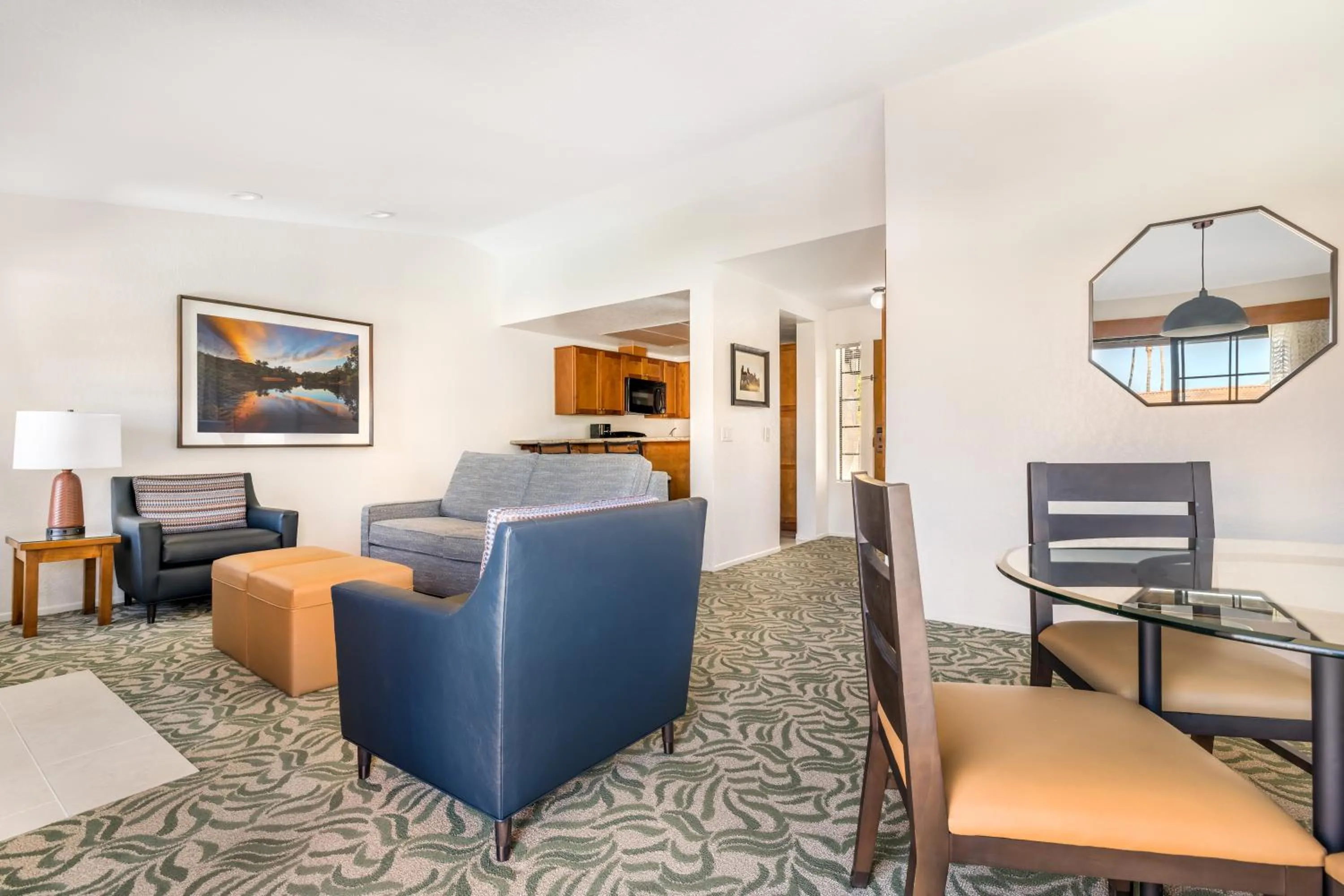 Living room in Riviera Oaks Resort