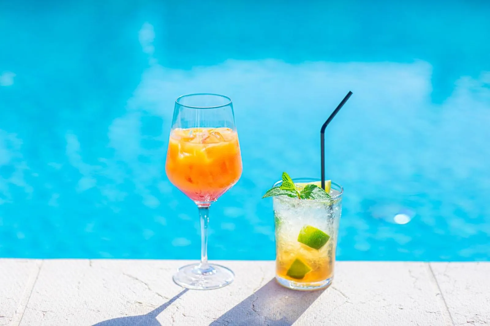 Swimming pool in Hotel La Pergola Dependance