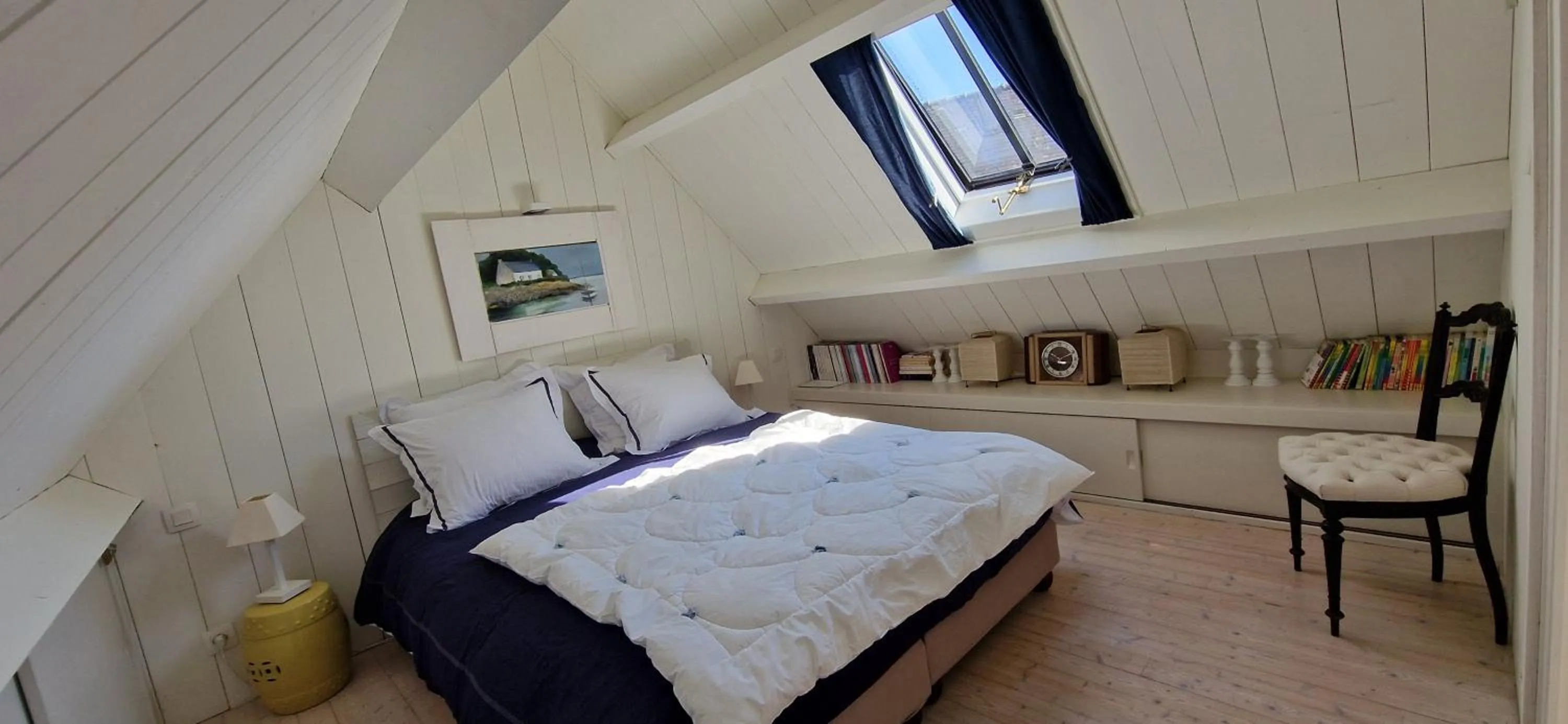 Bed in Les chambres du Keriolet