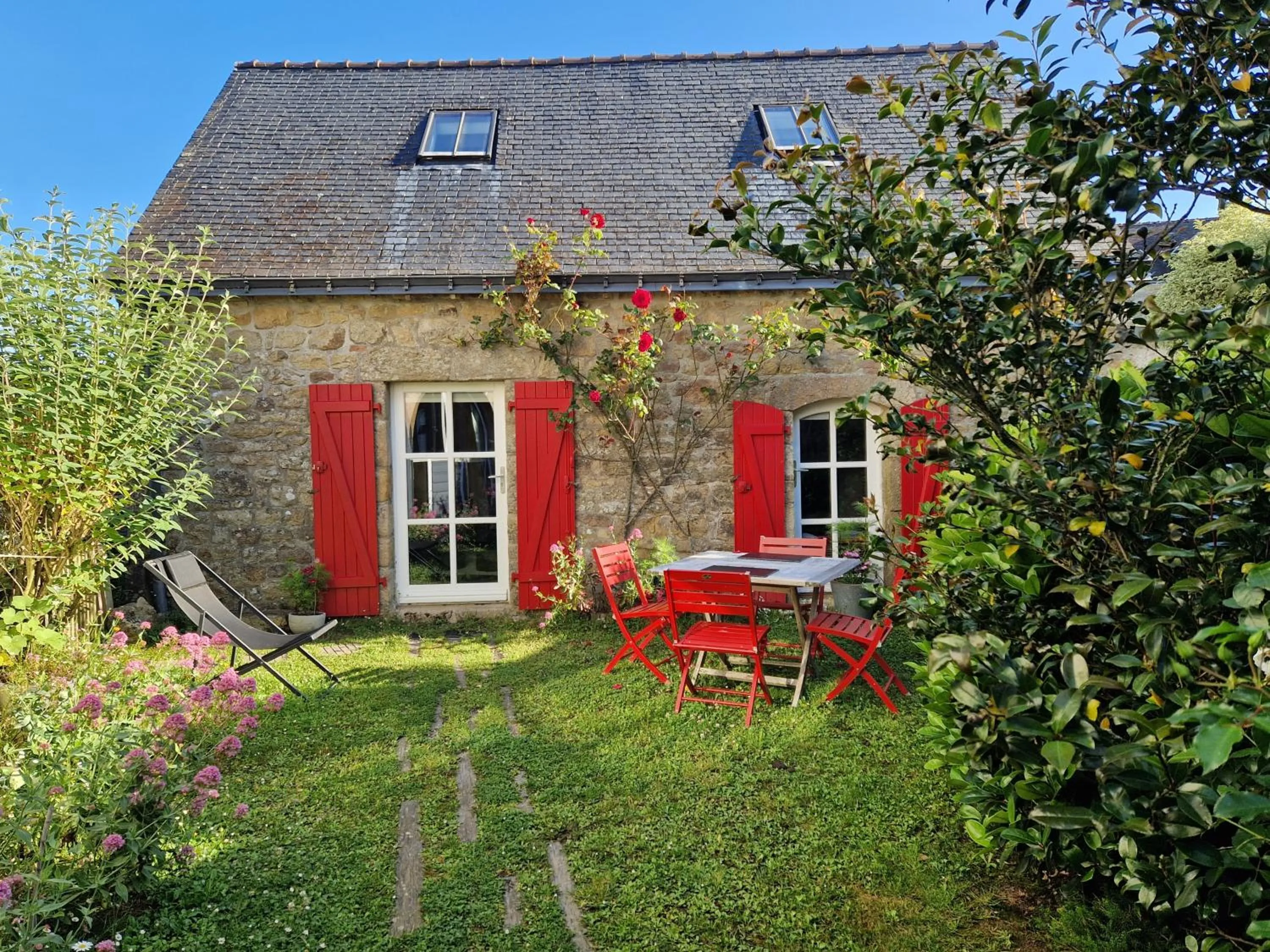 Garden in Les chambres du Keriolet