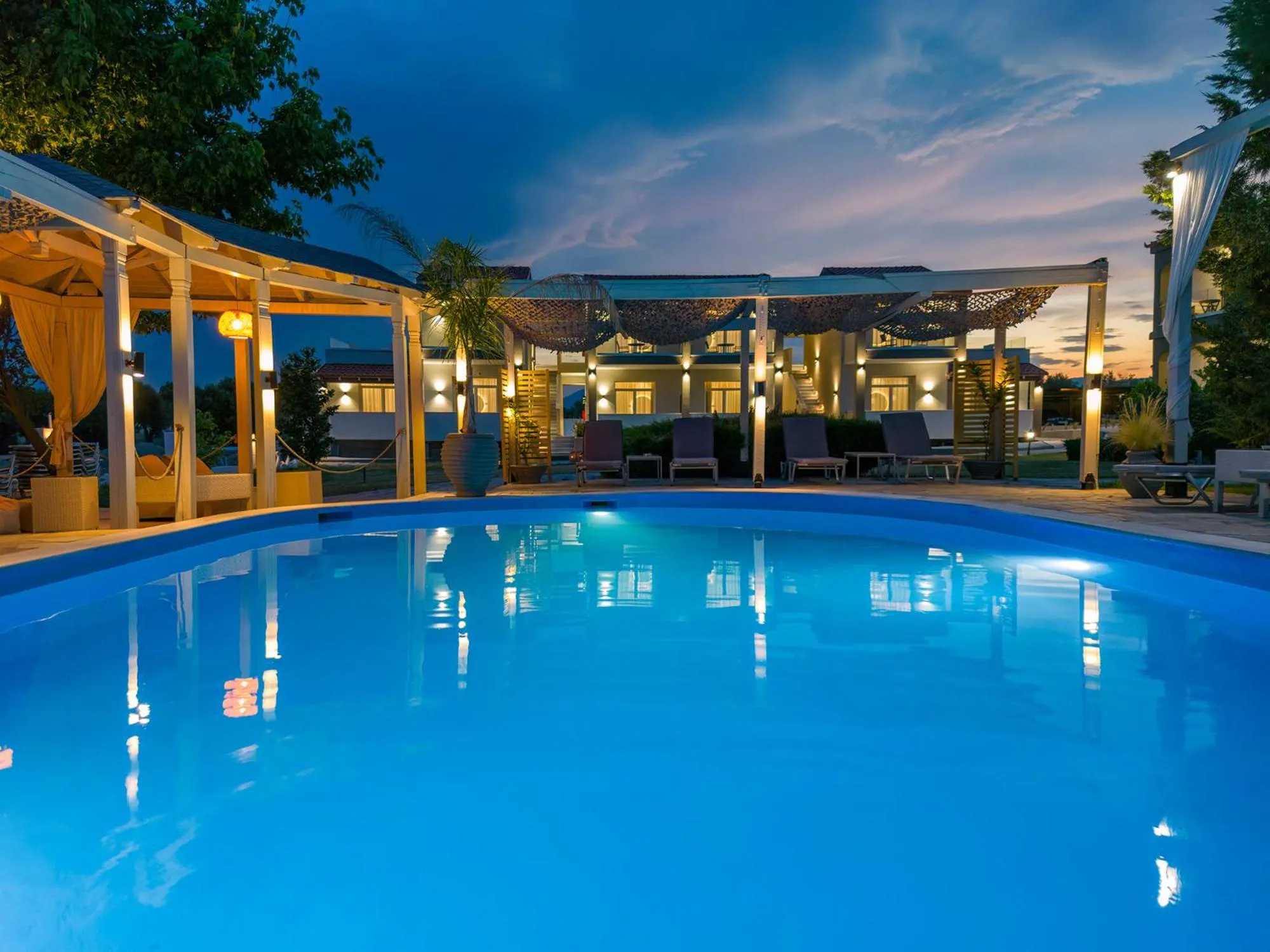 Swimming pool in Agnantio Hotel & Spa