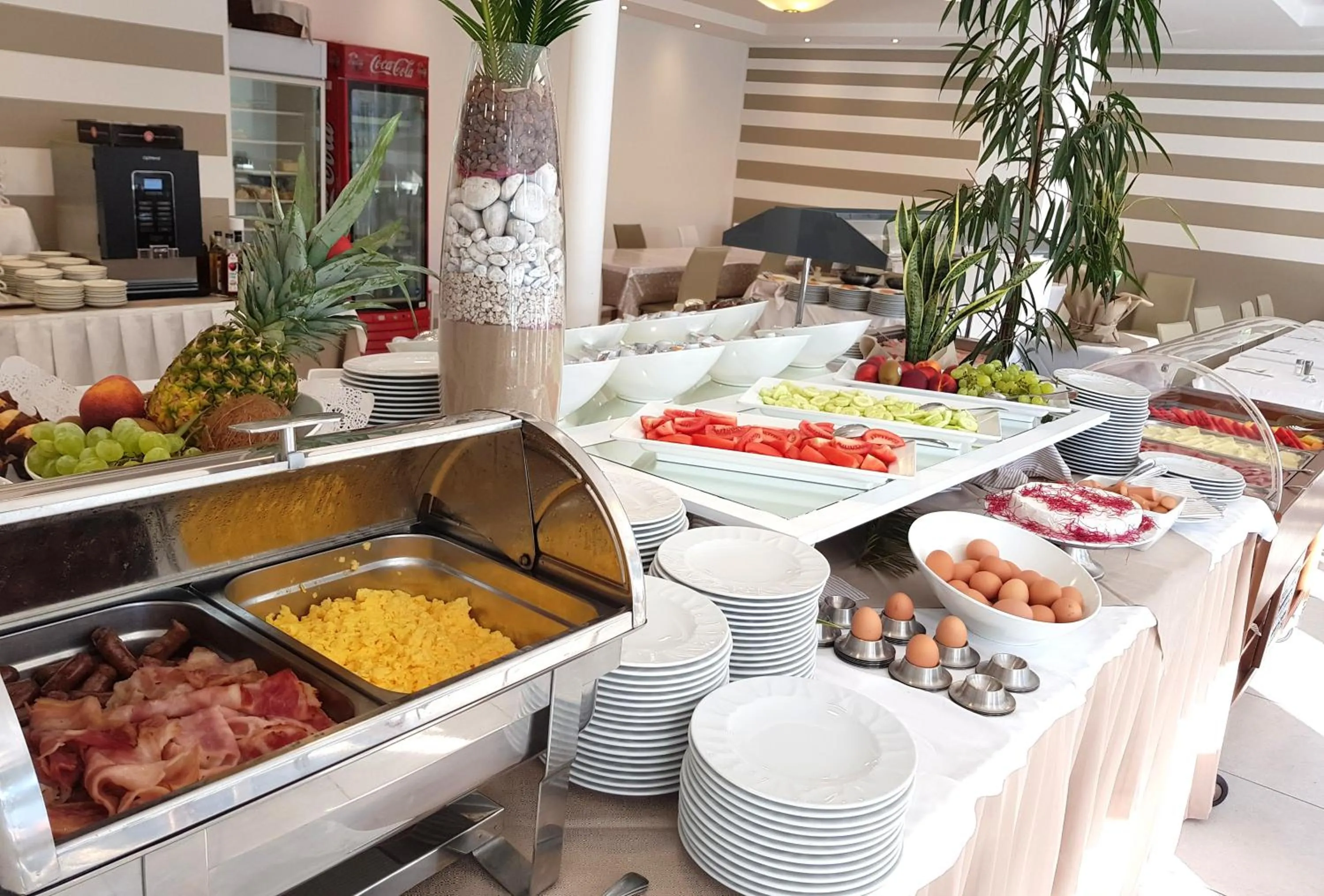 Continental breakfast in Hotel Helvetia