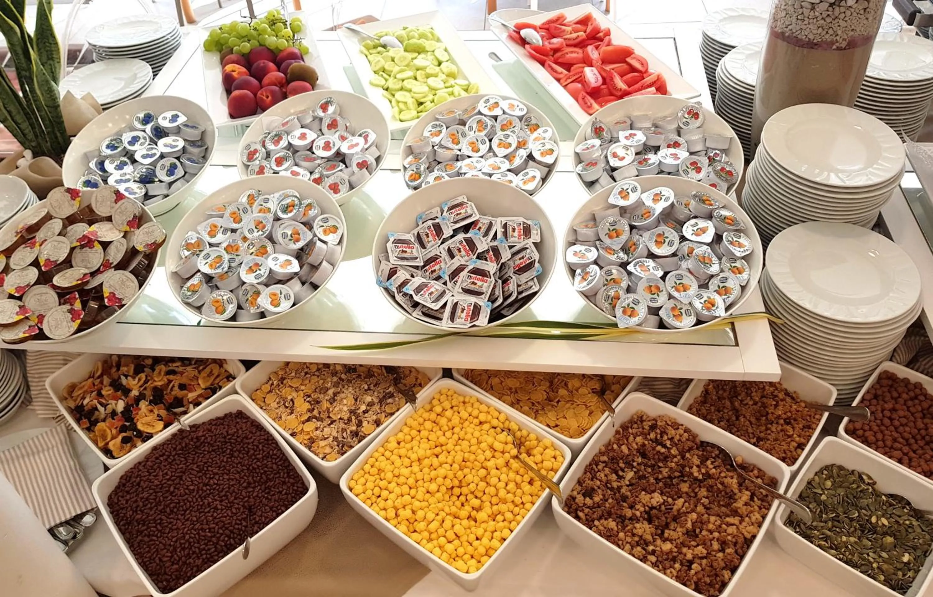 Continental breakfast in Hotel Helvetia