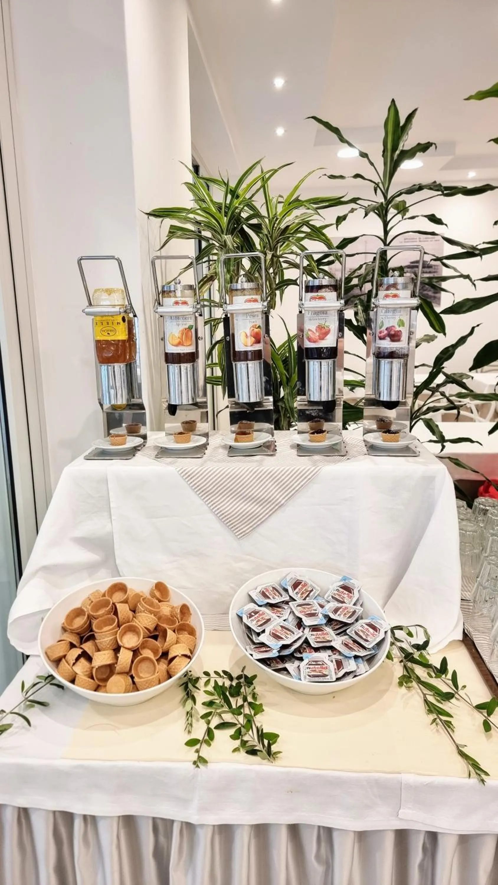 Buffet breakfast in Hotel Helvetia