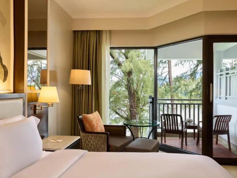 Living room, Bed in Dusit Thani Laguna Phuket