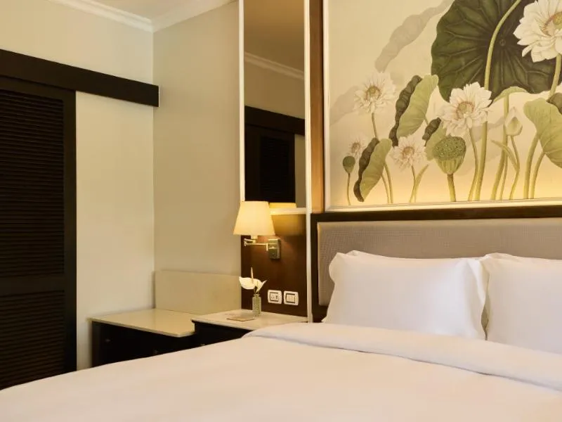 Bed in Dusit Thani Laguna Phuket