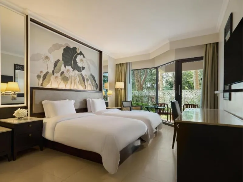 Bed in Dusit Thani Laguna Phuket