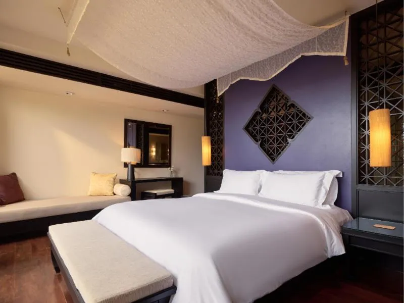 Bed in Dusit Thani Laguna Phuket