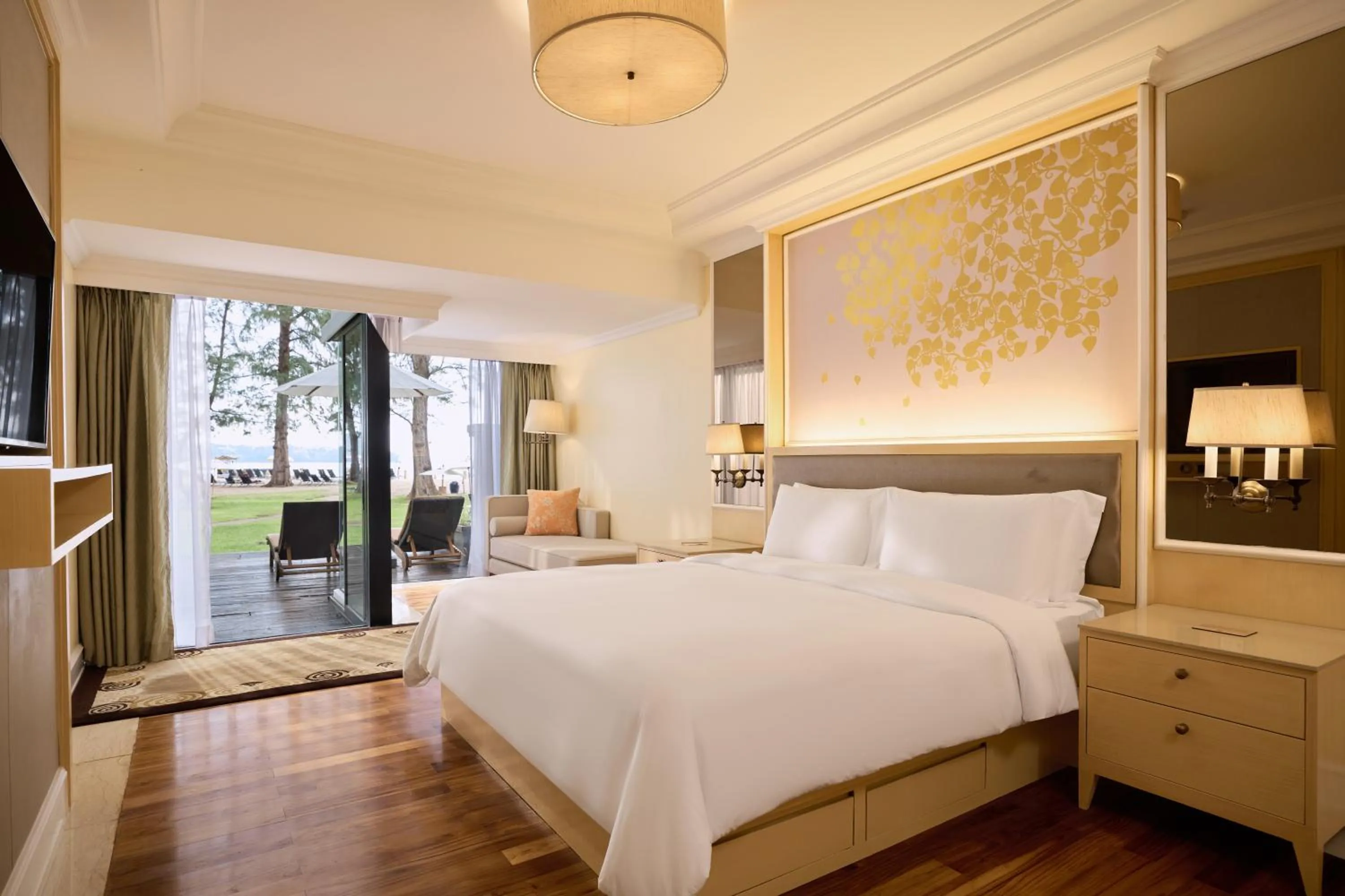 Bed in Dusit Thani Laguna Phuket