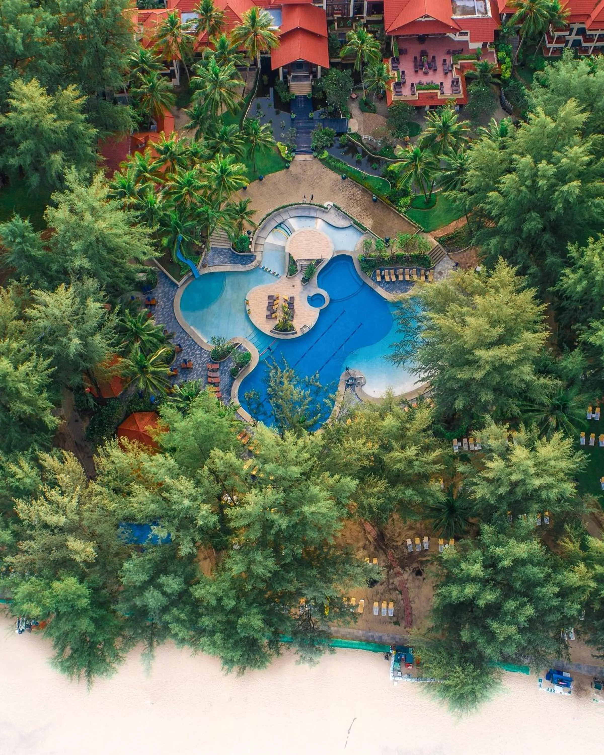 Garden view in Dusit Thani Laguna Phuket