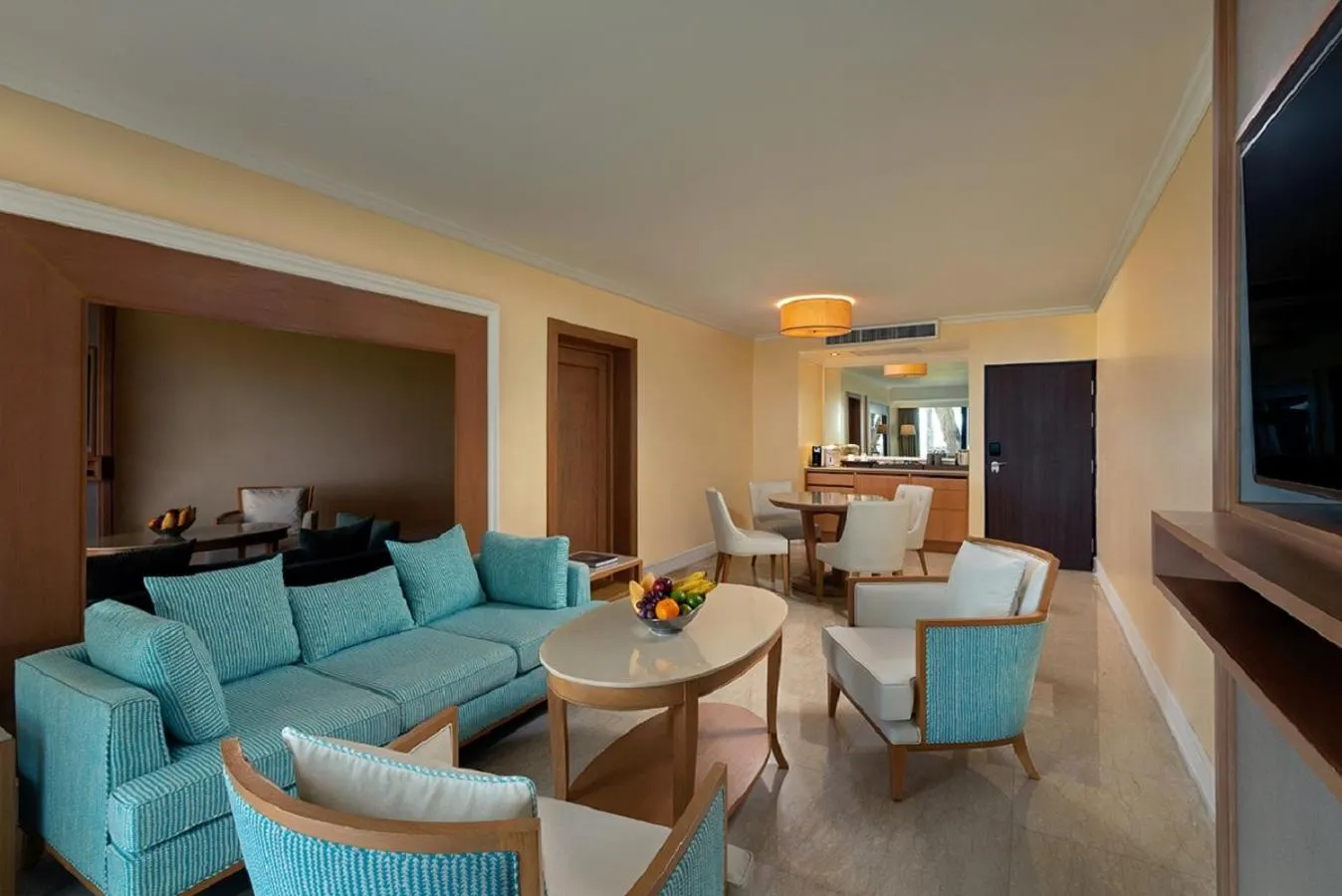 Living room in Dusit Thani Laguna Phuket