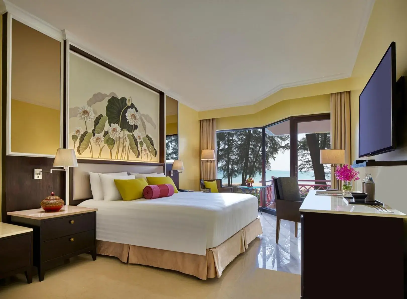 Deluxe Double or Twin Room with Sea View in Dusit Thani Laguna Phuket Deluxe Double or Twin Room with Sea View in Dusit Thani Laguna Phuket