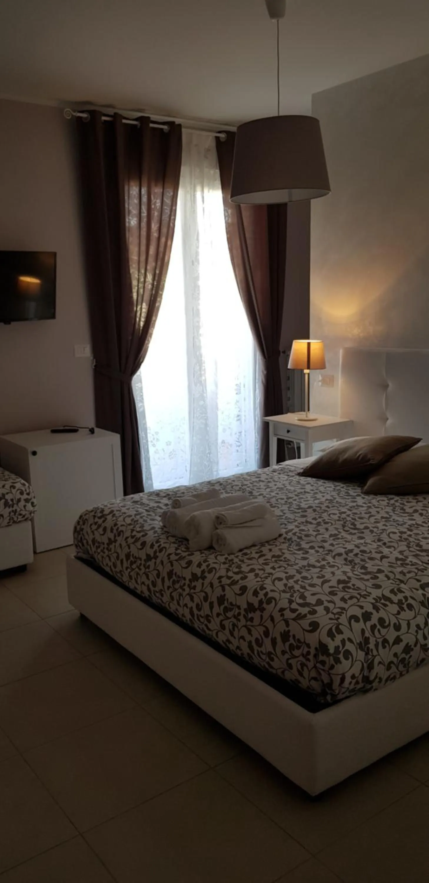 Photo of the whole room, Bed in Home Sweet Home