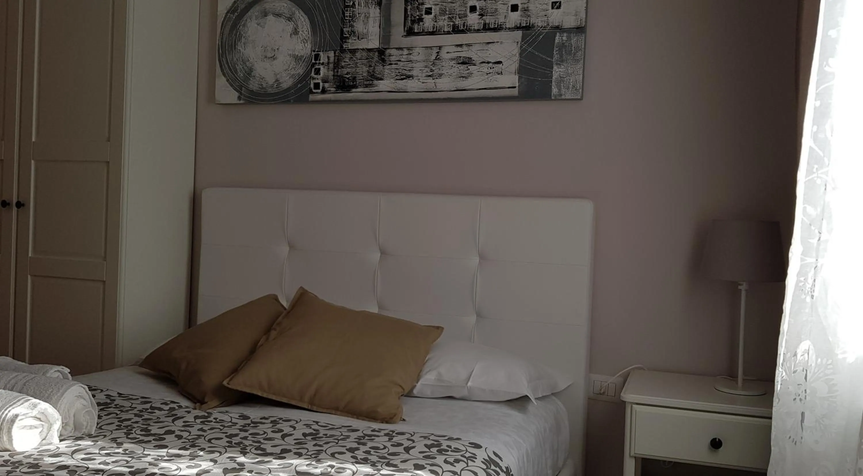 Photo of the whole room, Bed in Home Sweet Home