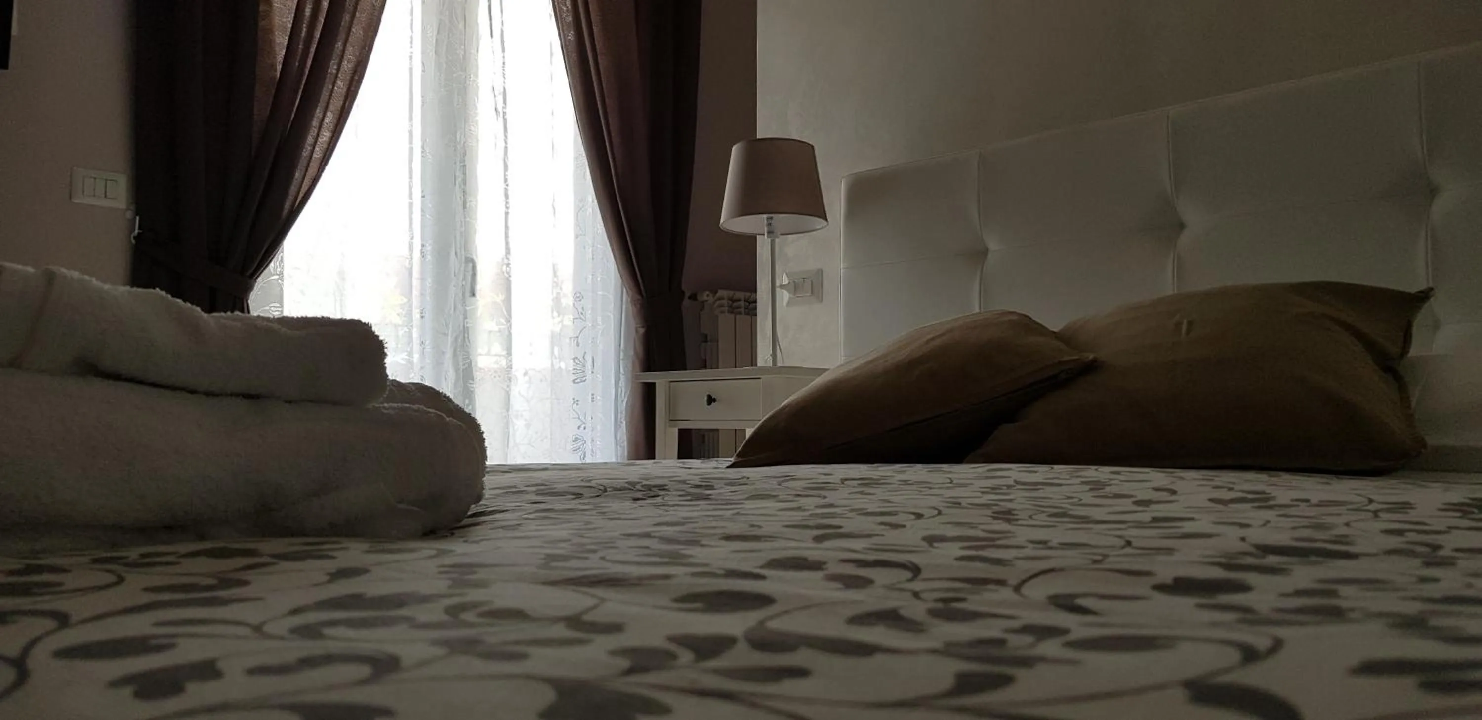 Photo of the whole room, Bed in Home Sweet Home