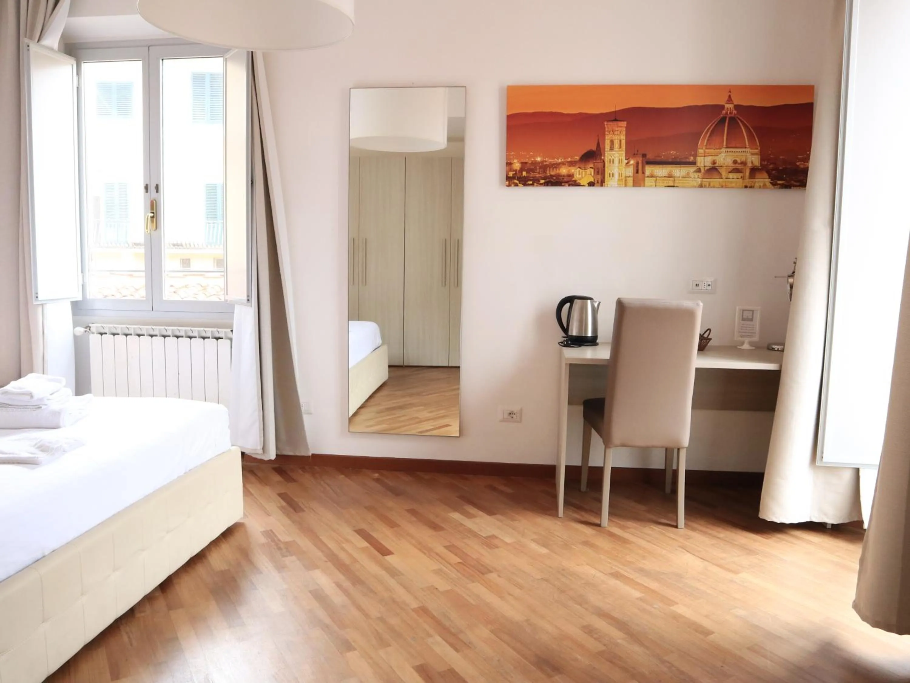 Bed in Le Tre Lune Suites