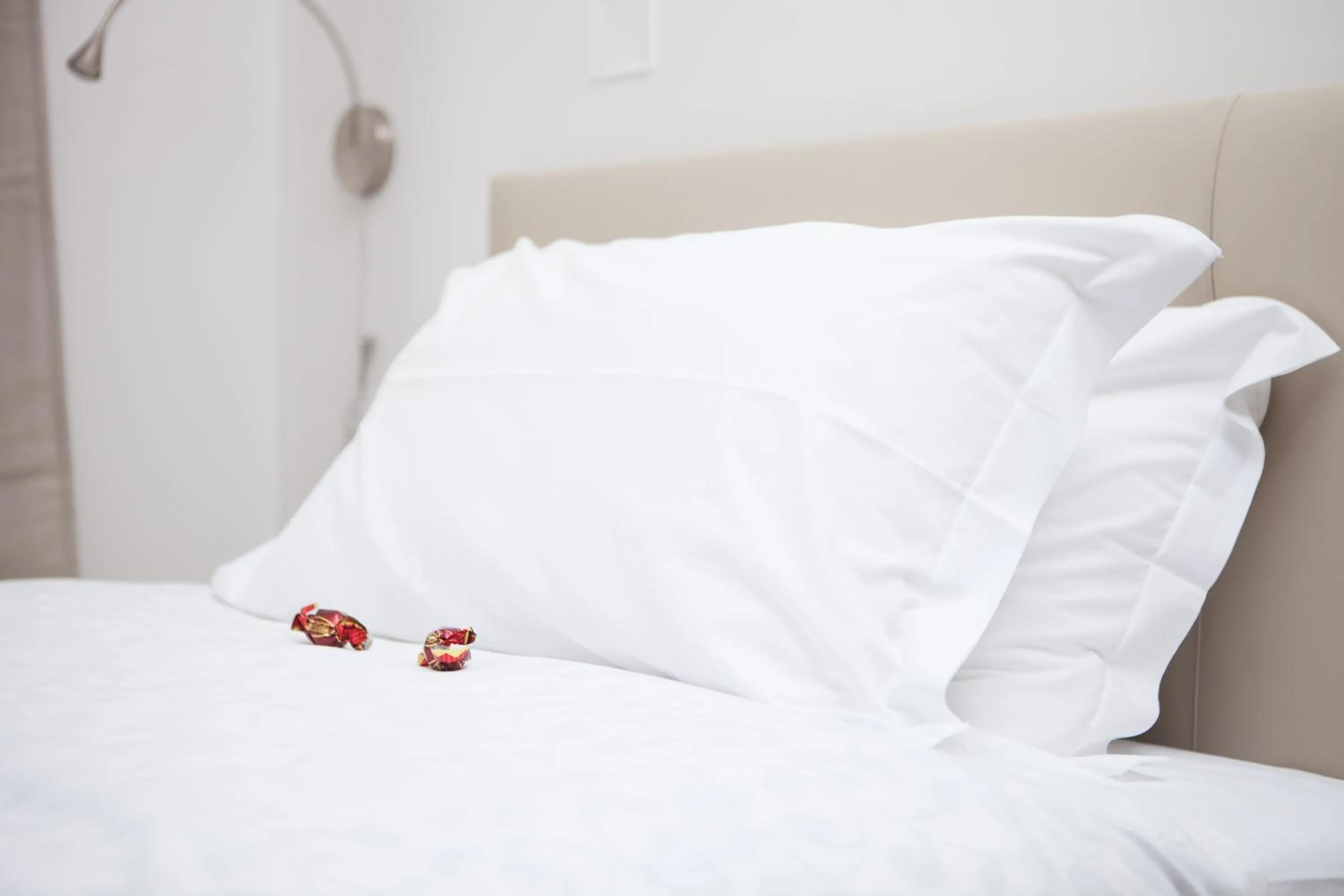 Bed in Le Tre Lune Suites