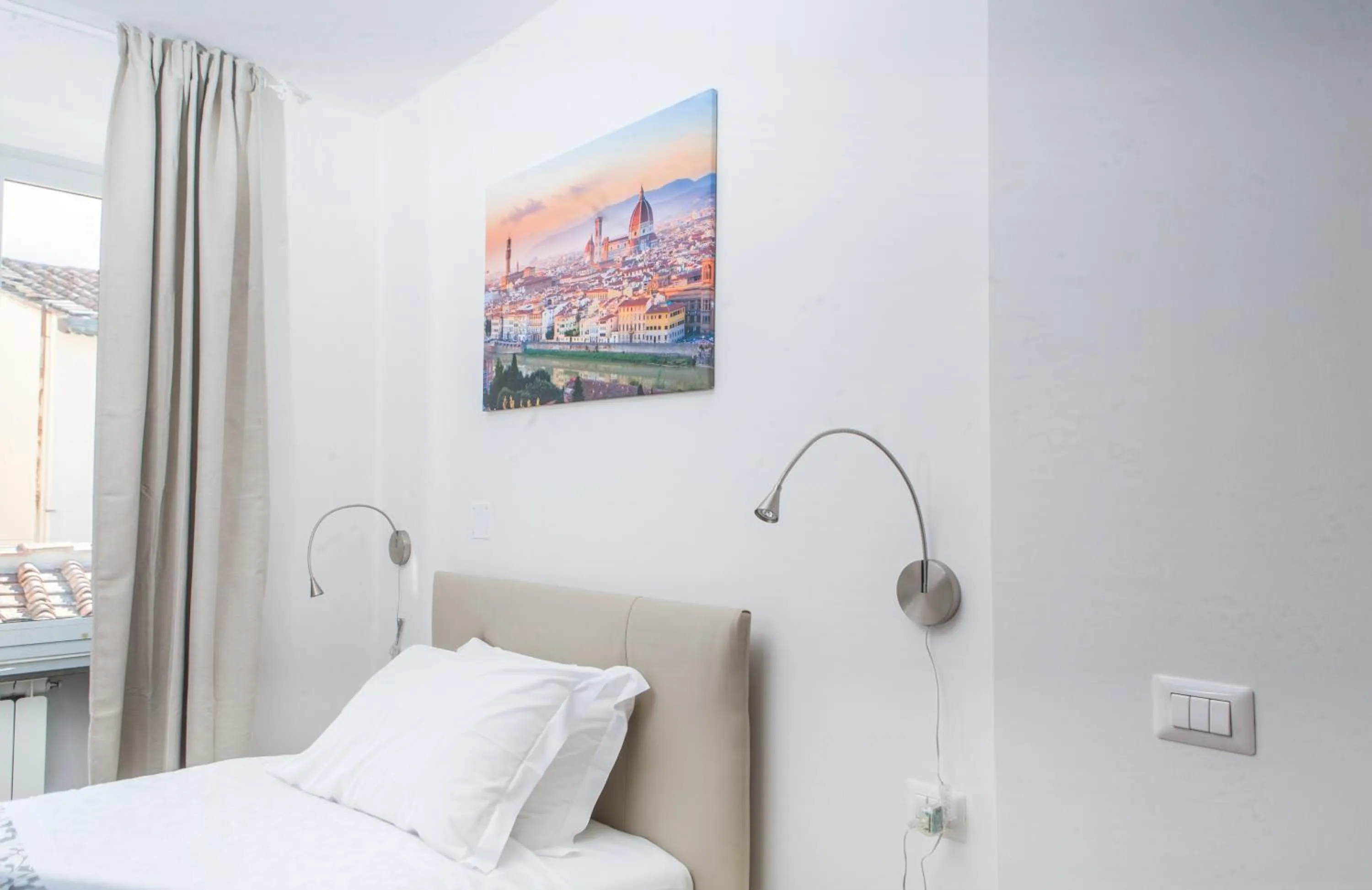 Bed in Le Tre Lune Suites