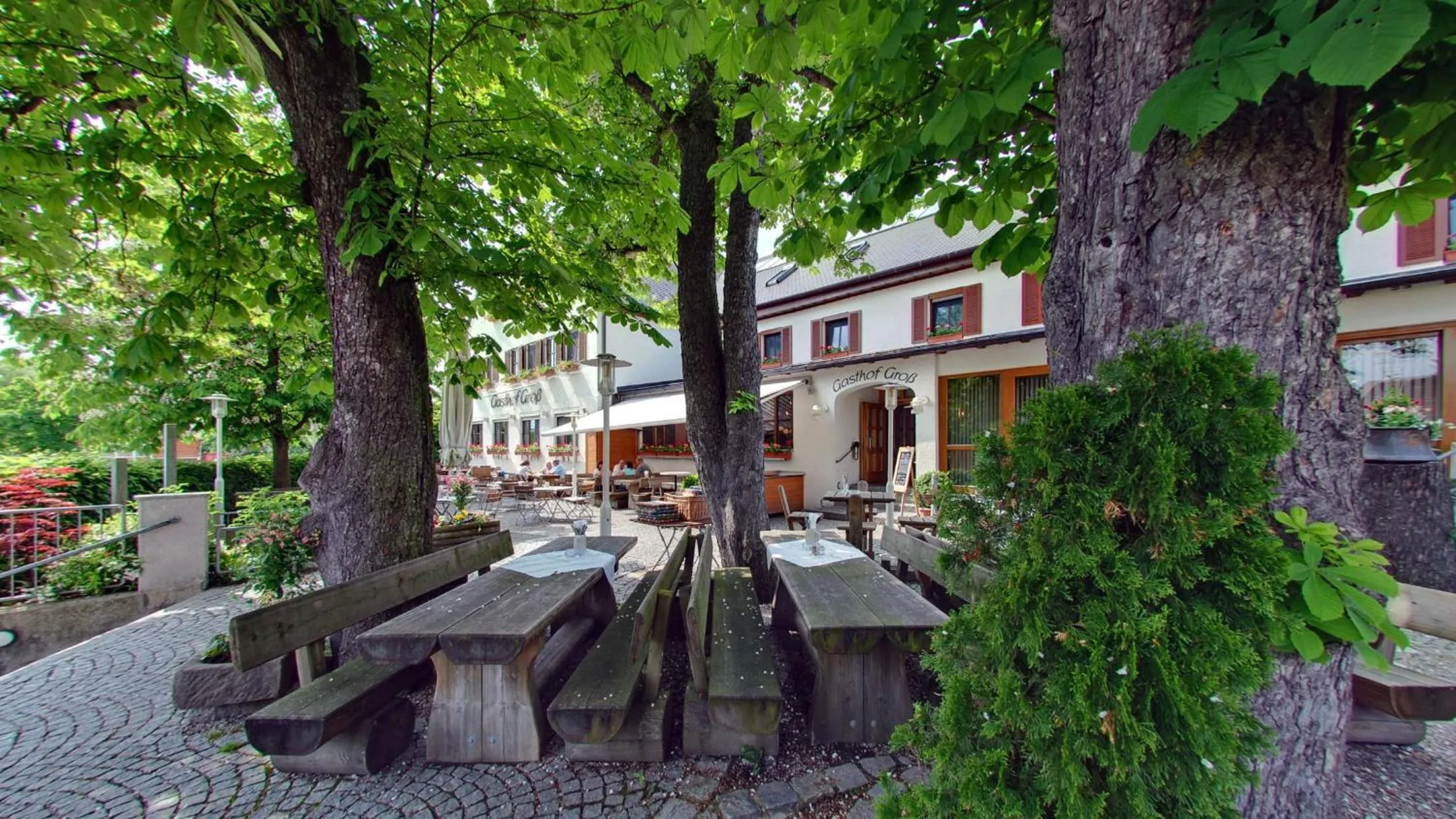 Patio in Hotel Gasthof Groß