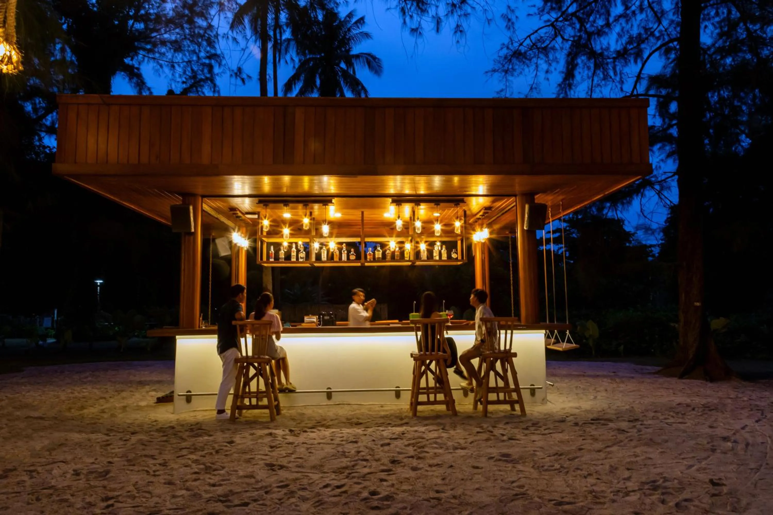 Lounge or bar in SALA Phuket Mai Khao Beach Resort