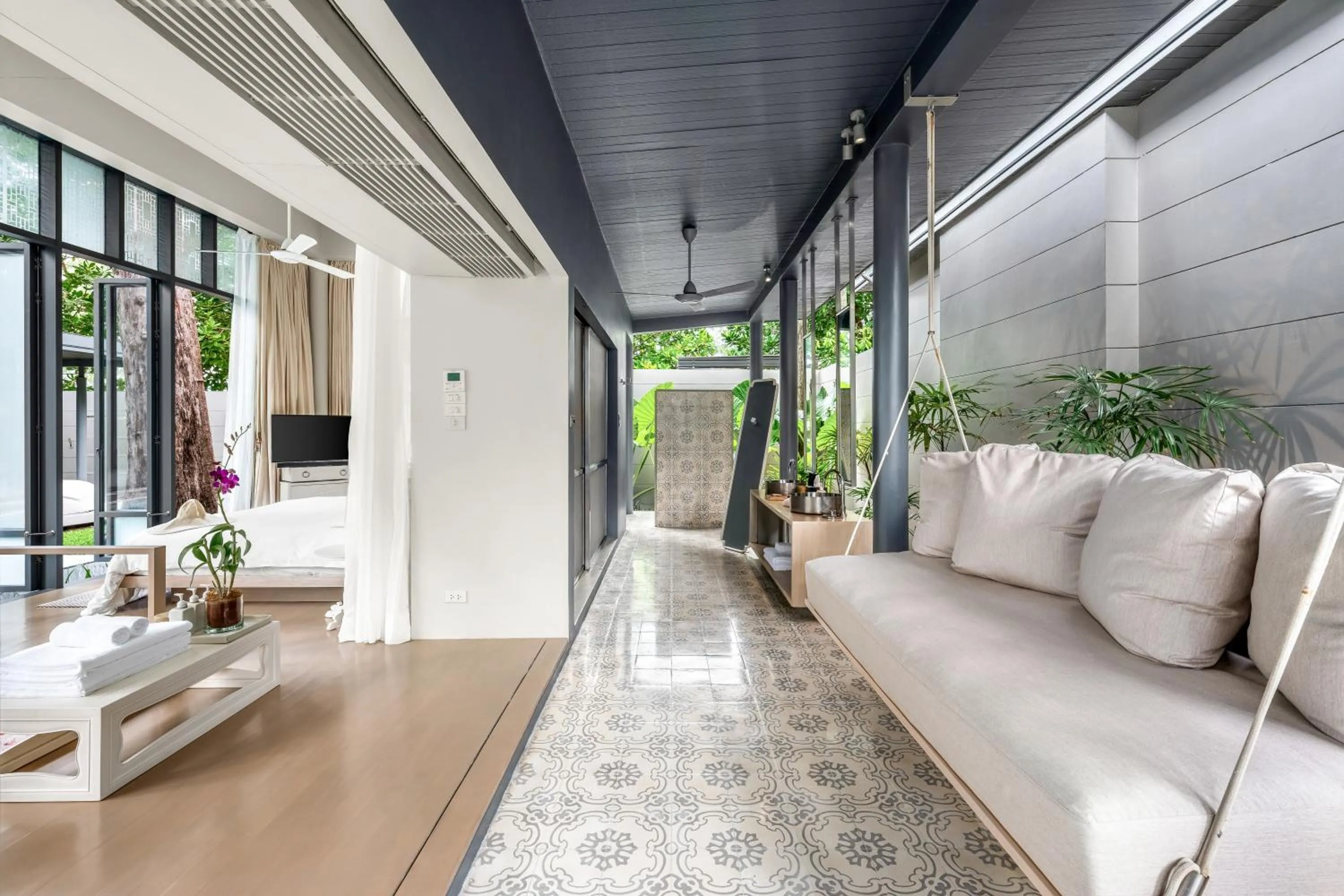 Living room in SALA Phuket Mai Khao Beach Resort