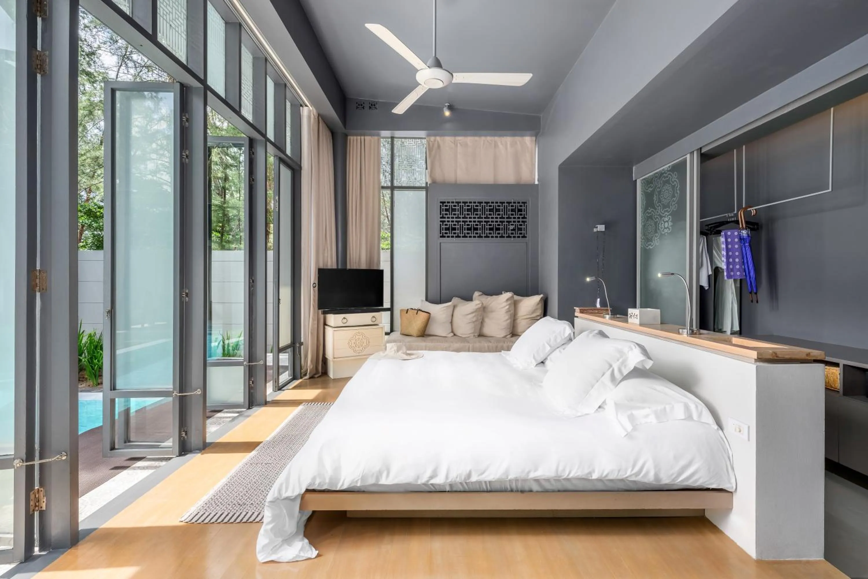 Bed in SALA Phuket Mai Khao Beach Resort